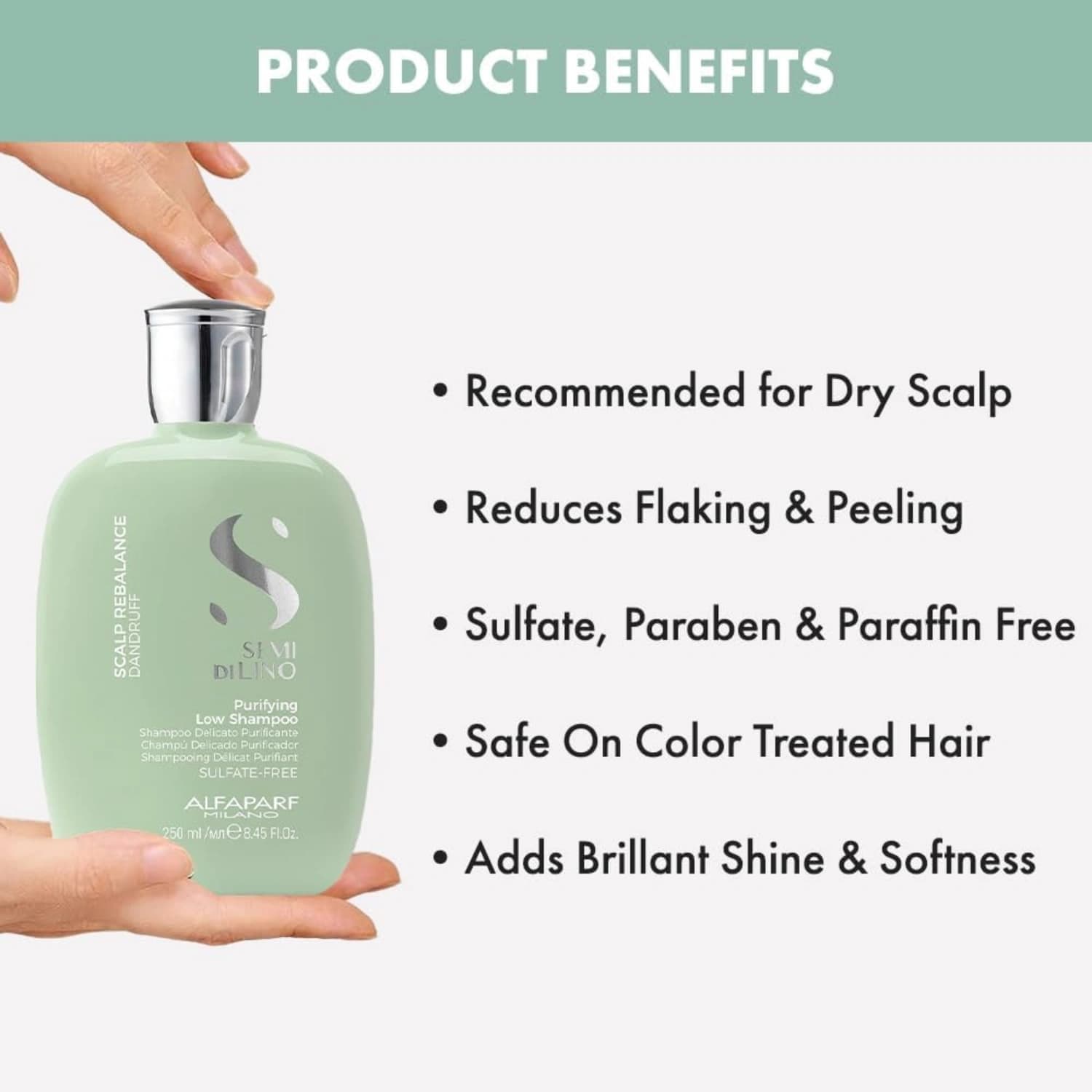 Alfaparf Semi di Lino Scalp Rebalance Purifying Low Shampoo 250ml