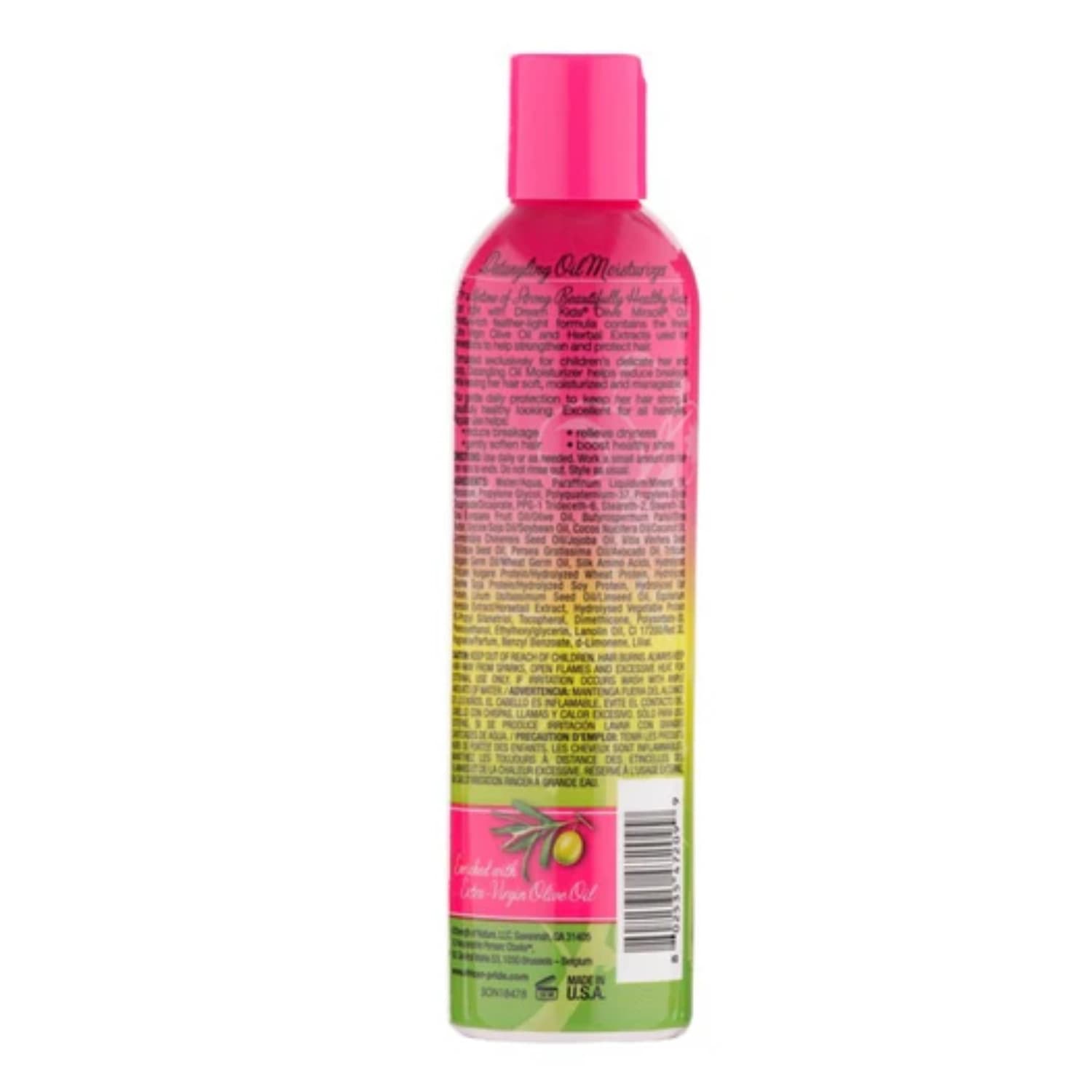 African Pride Dream Kids Olive Miracle Anti-Breakage Detangling Oil Moisturizer 236