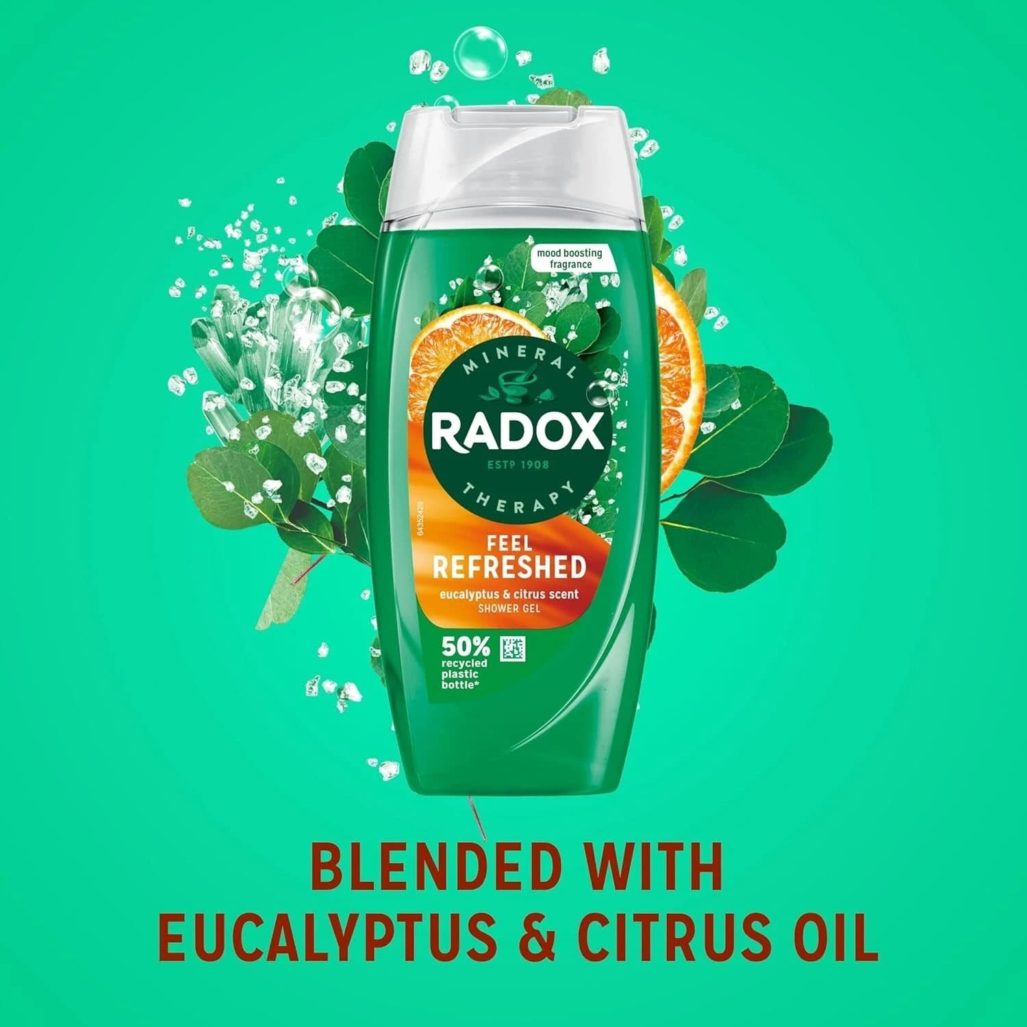 Radox Shower Gel Feel Refreshed 225ml