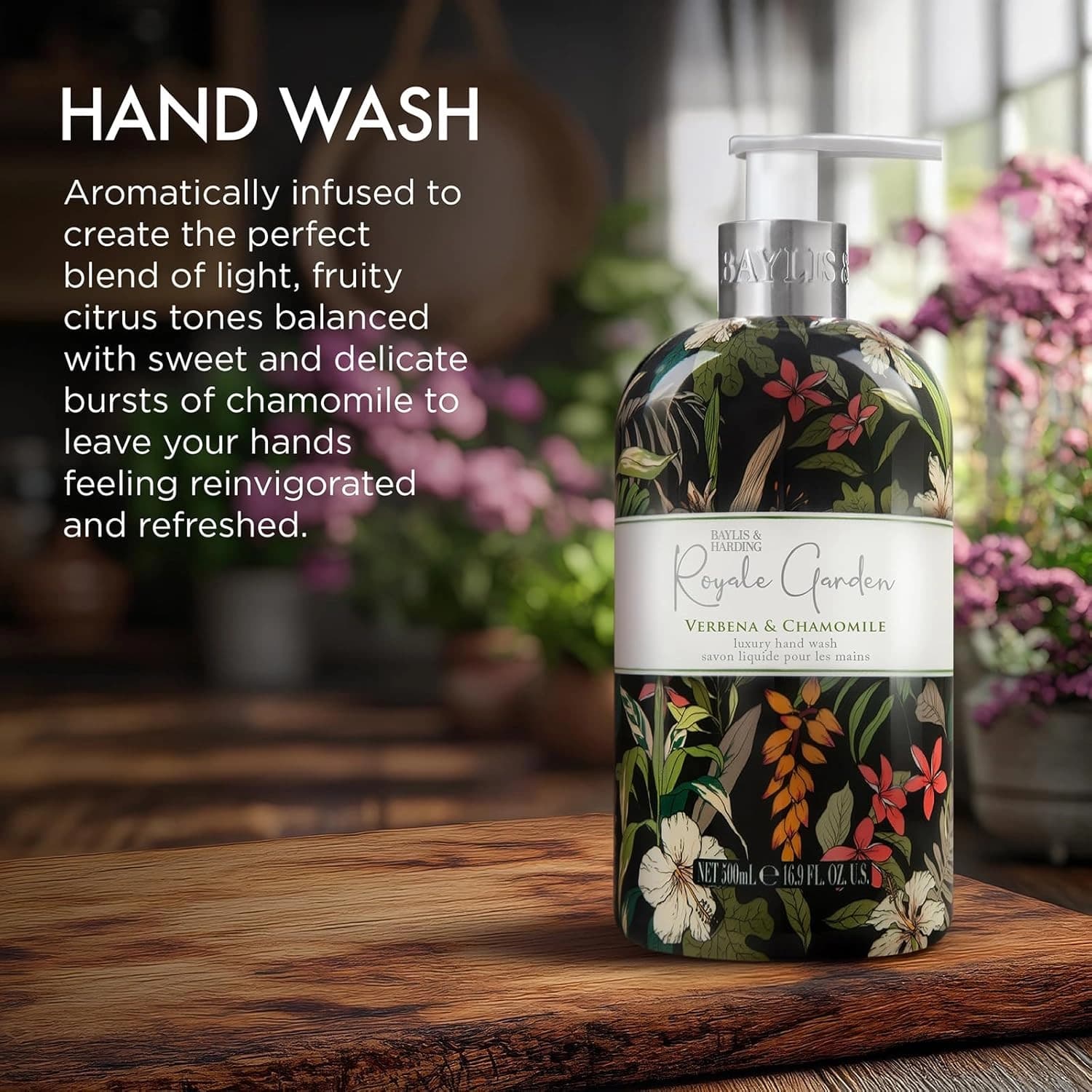 Baylis & Harding Royale Garden Verbena & Chamomile Hand Wash 500ml