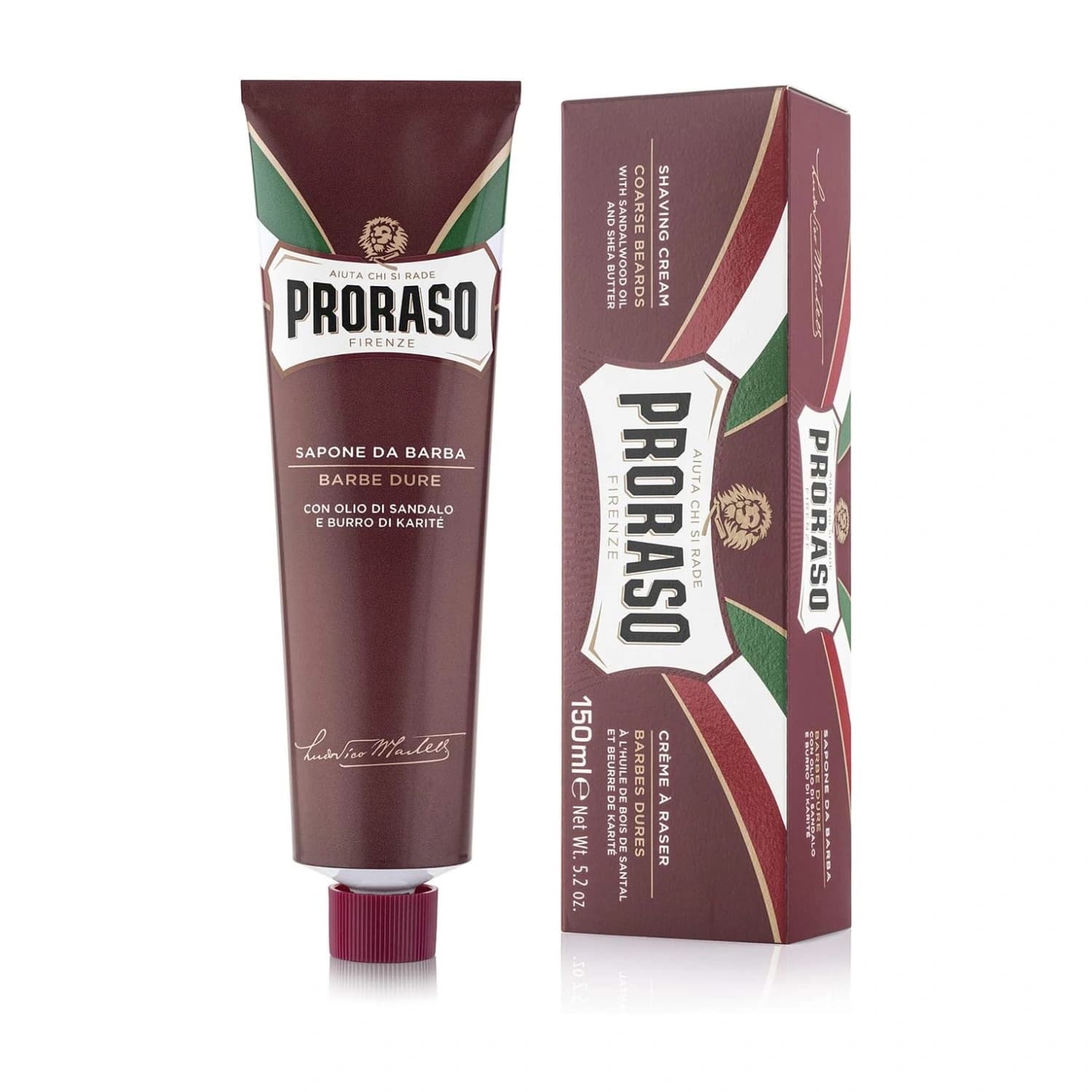 Proraso Shaving Cream Tube Moisturising & Nourishing 150ml