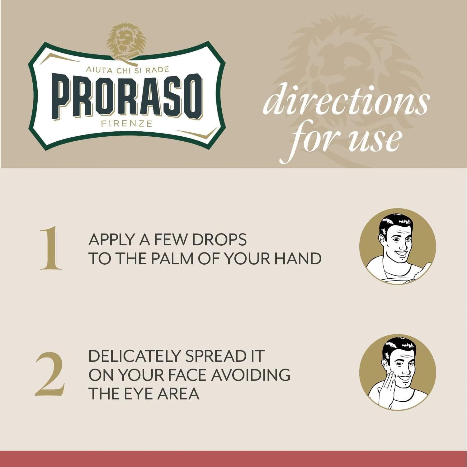 Proraso Red Line Professional Aftershave Lotion Nourishing 400ml