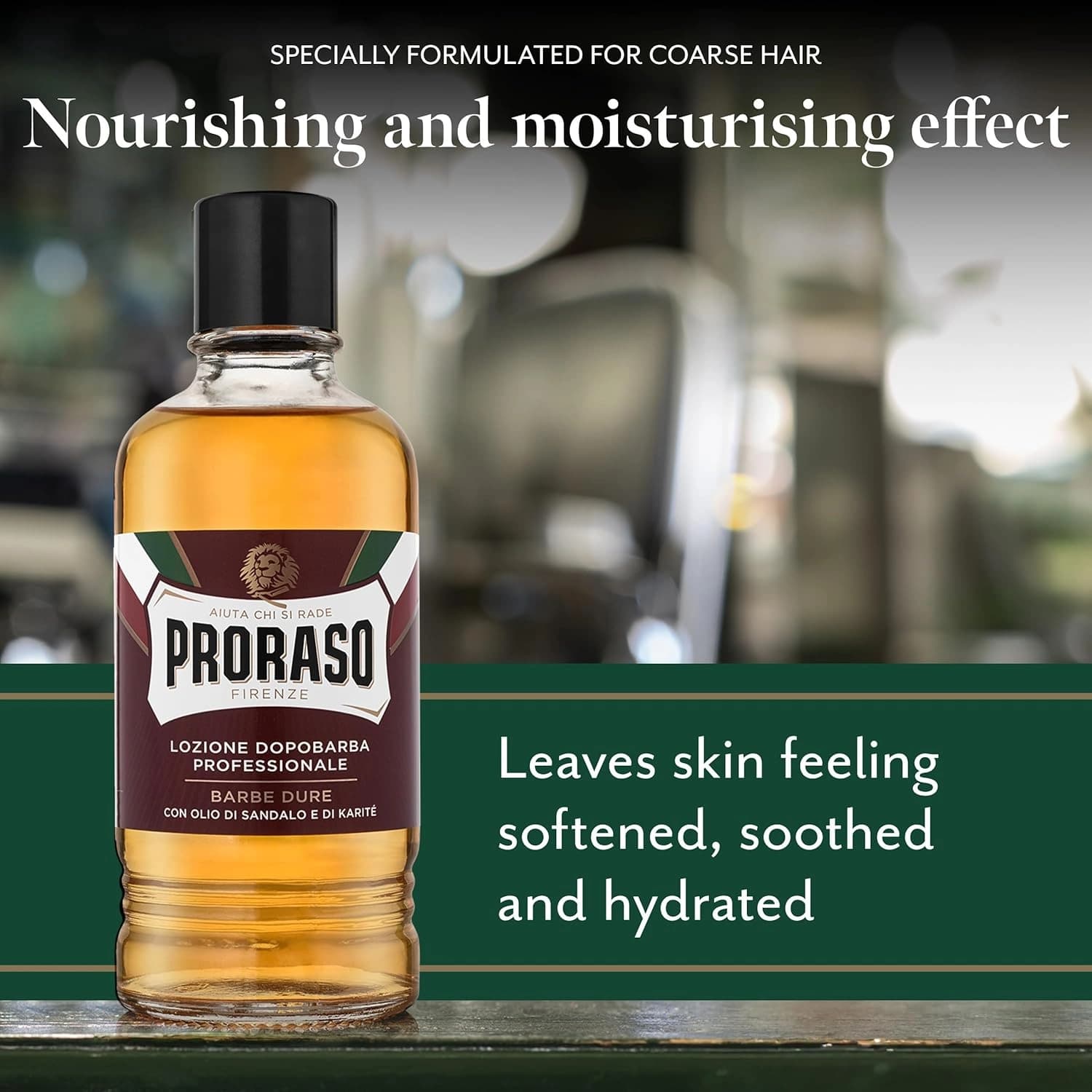Proraso Red Line Professional Aftershave Lotion Nourishing 400ml
