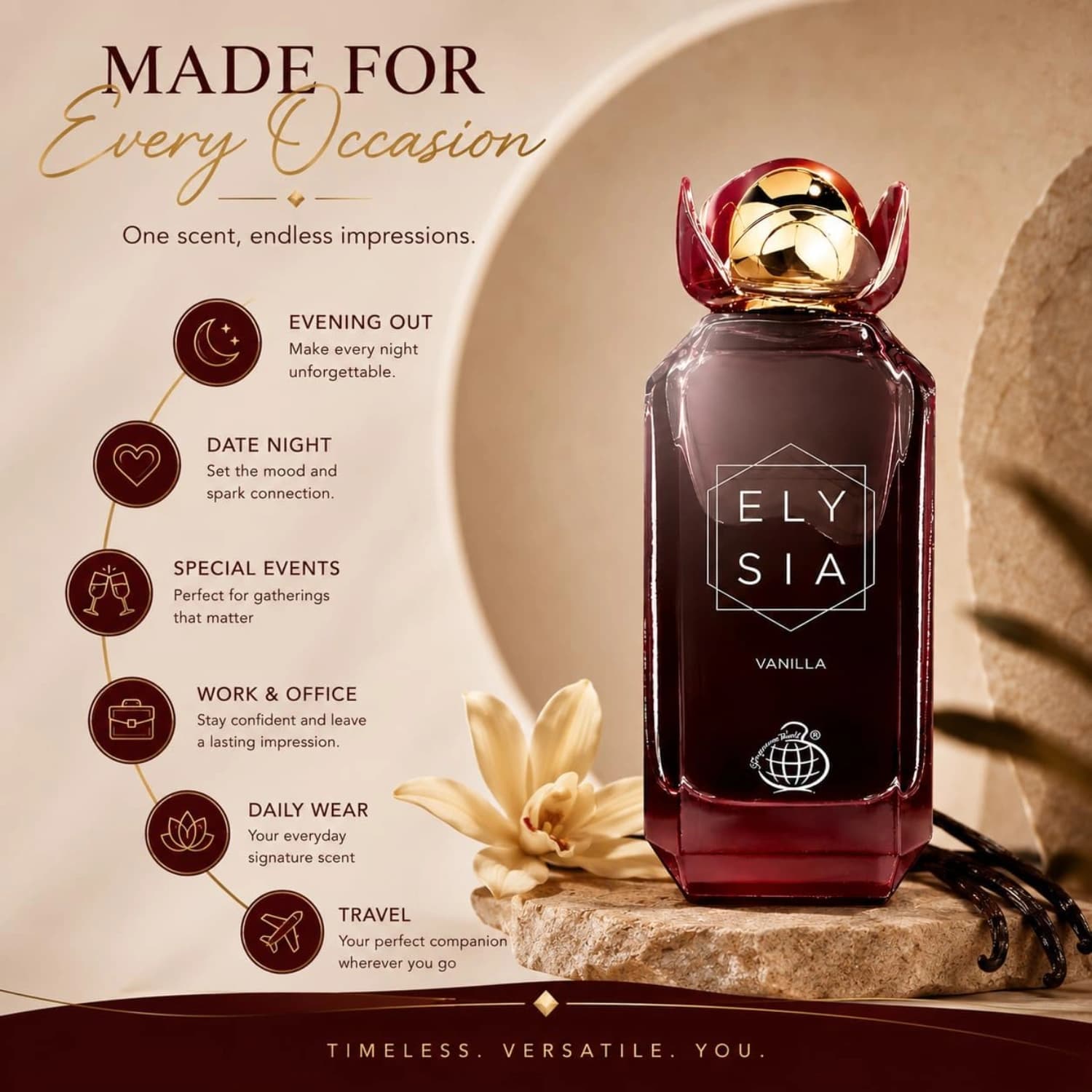 Fragrance World Elysia Vanilla 100ml