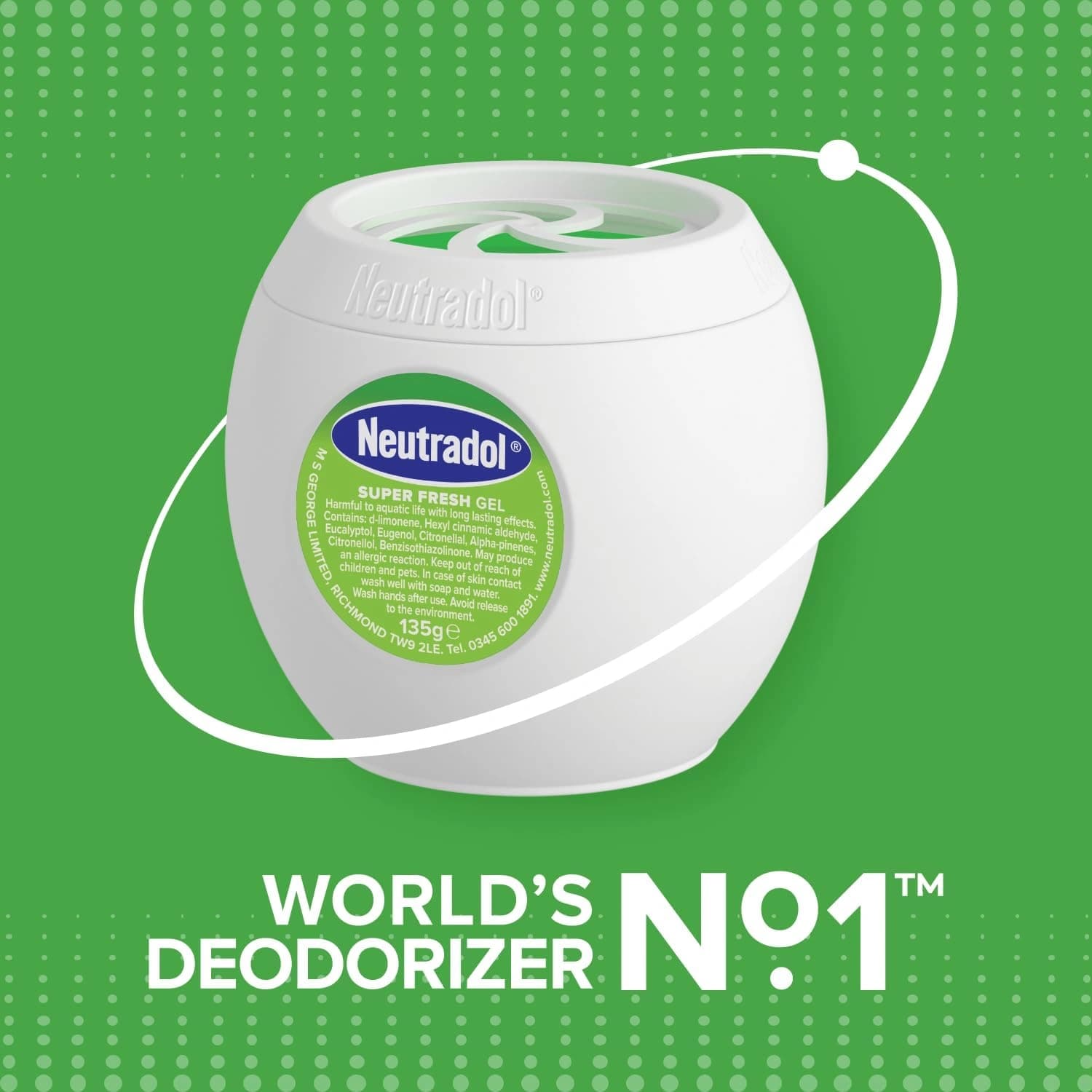 Neutradol Continuous Deodorizer Super Fresh Gel