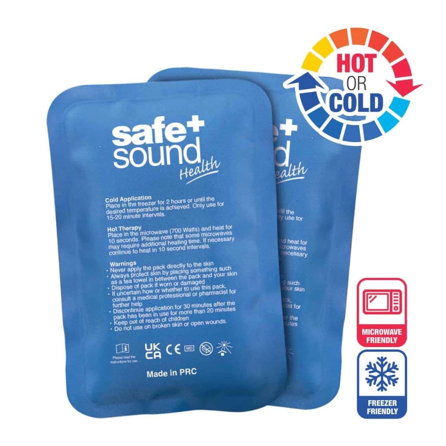 Mini Hot & Cold Gel Packs – 2 Pack