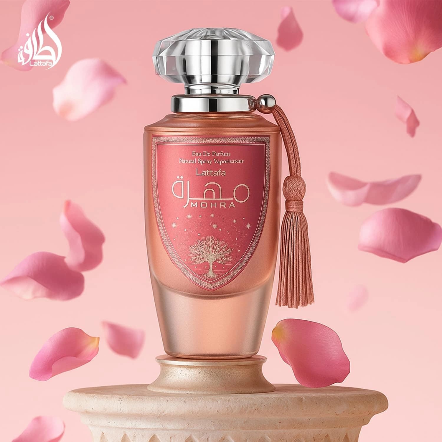 Lattafa Mohra Silky Rose Eau De Parfum 100ml