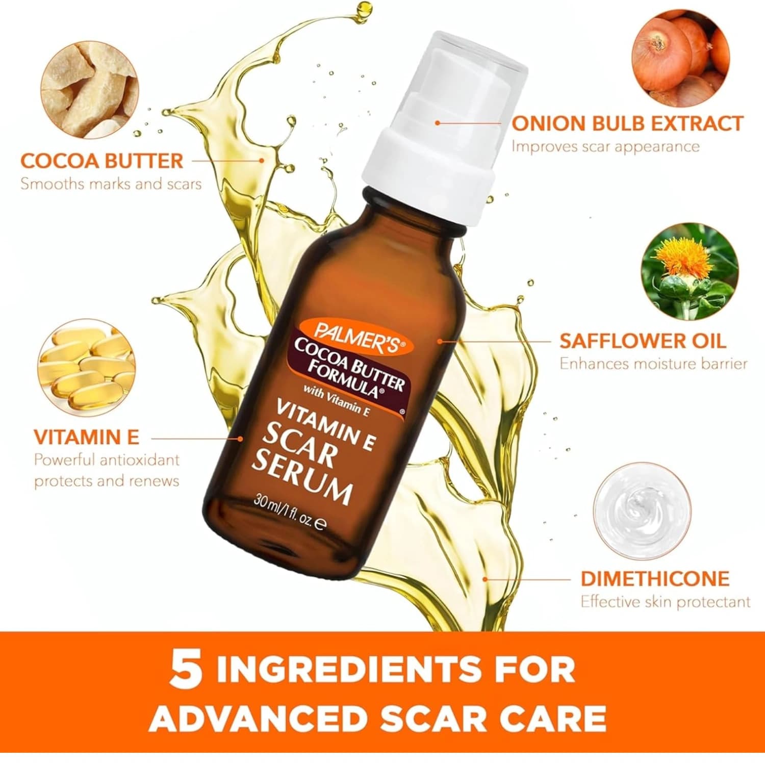 Palmers Cocoa Butter Scar Serum 1oz/30ml