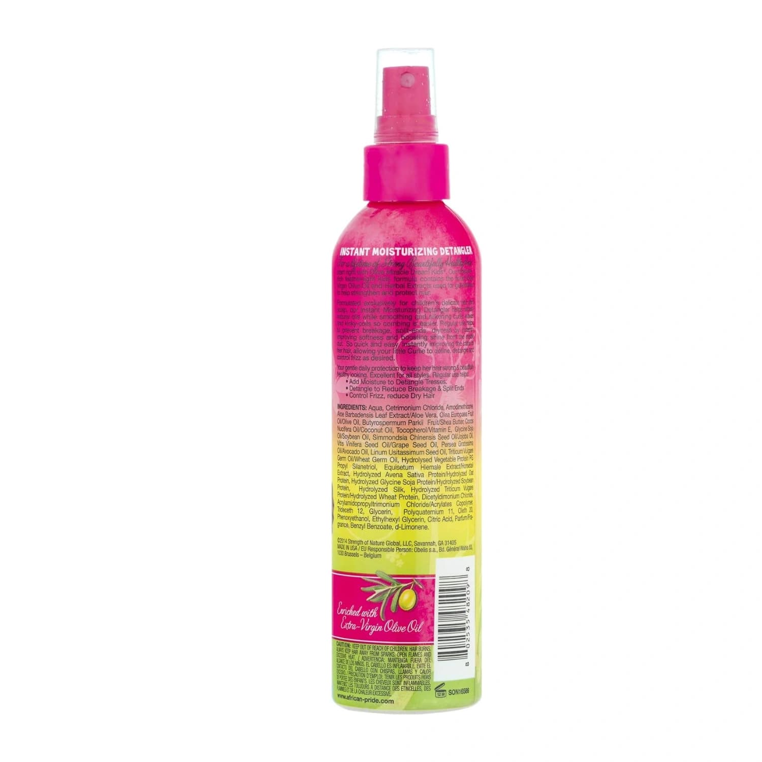 African Pride Dream Kids Olive Miracle Instant Moisturizing Detangler 236ml