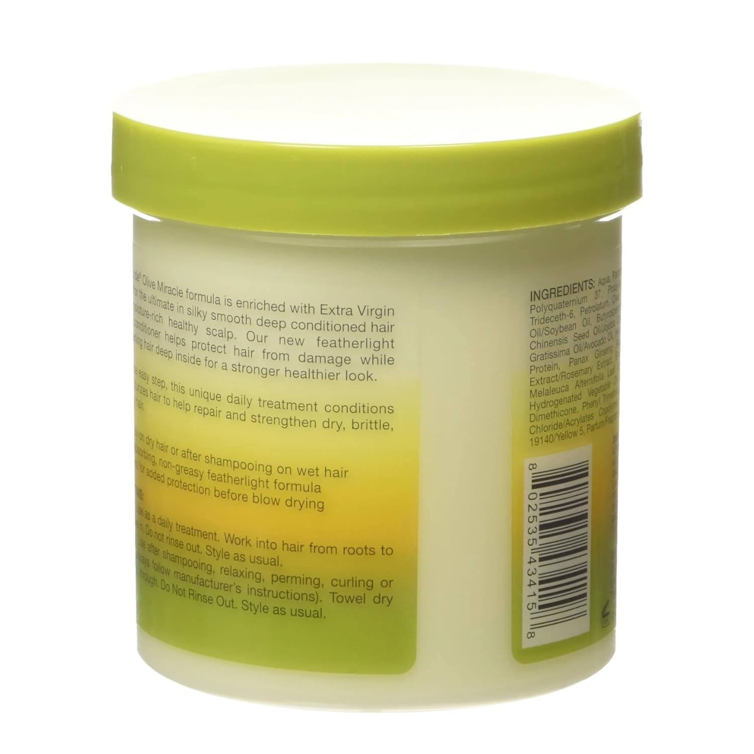 African Pride Olive Miracle Leave-in Conditioner 15 Ounce 425gm