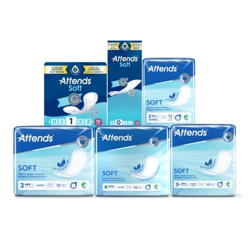 Attends Soft Pads Discreet Absorbent