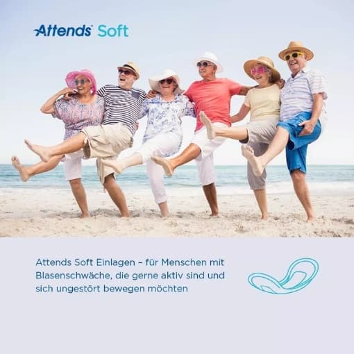 Attends Soft Pads Discreet Absorbent