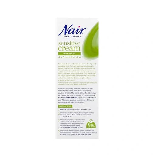 Nair Hair Removing Legs & Body Sensitive Cream 100ml