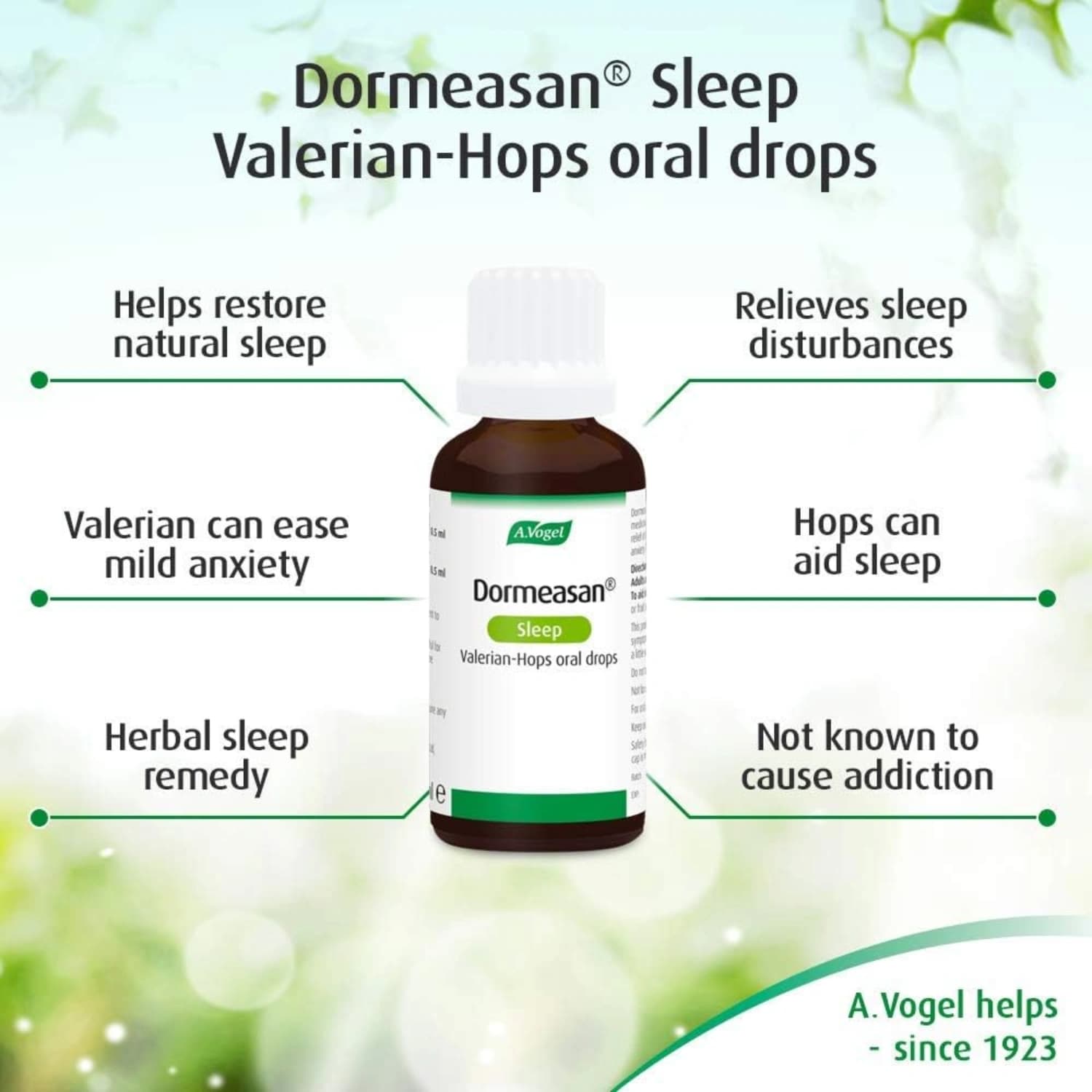 A.Vogel Dormeasan Valerian-Hops Oral Drops 50ml