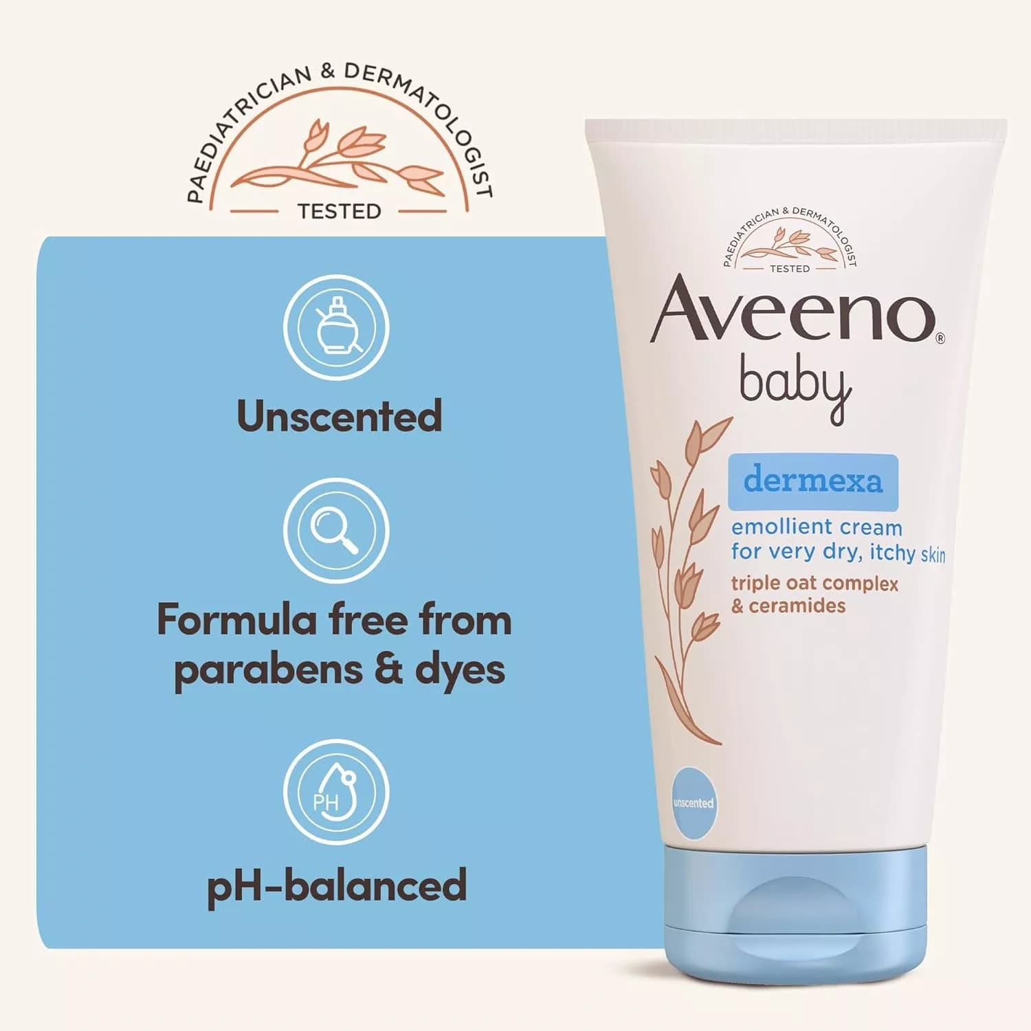 Aveeno Baby Dermexa Emollient Cream 150ml
