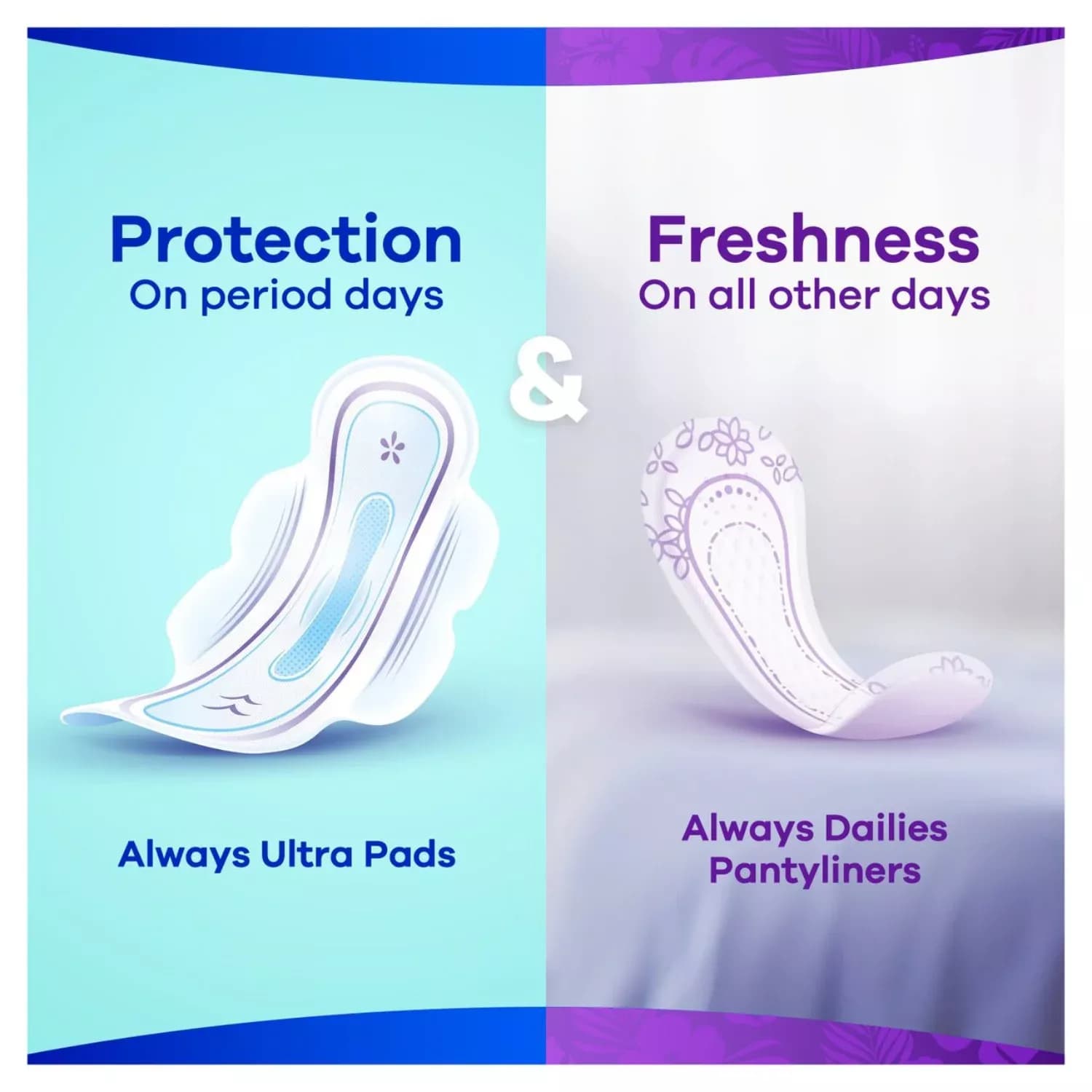Always Dailies Fresh & Protect Normal Panty 32 Liners
