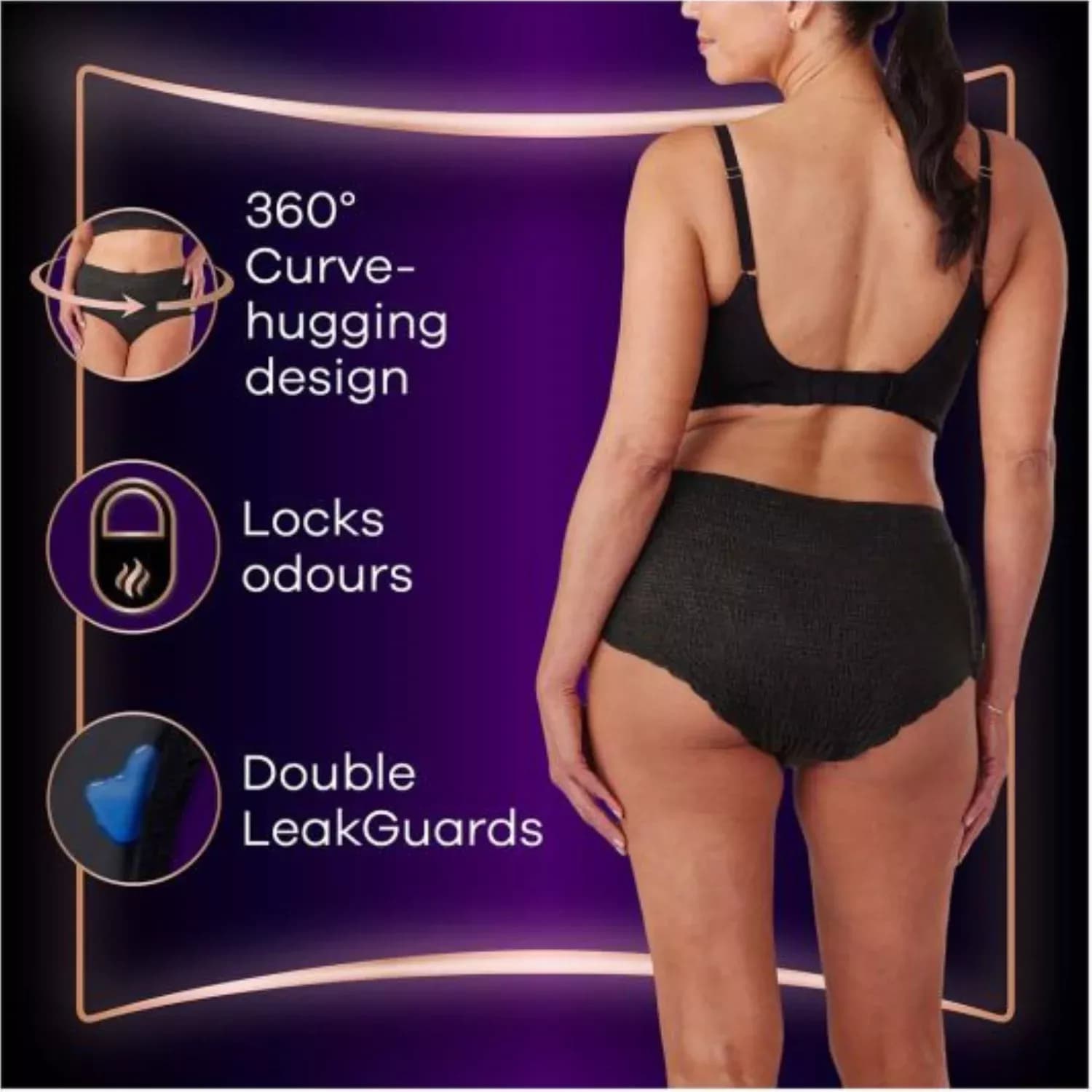 Always Discreet Boutique Large Plus 8 Pants