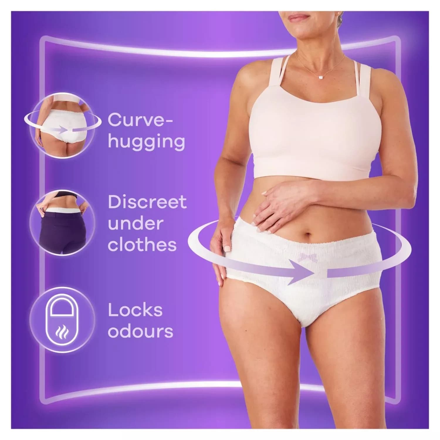Always Discreet Incontinence Pants L 10 Per Pack