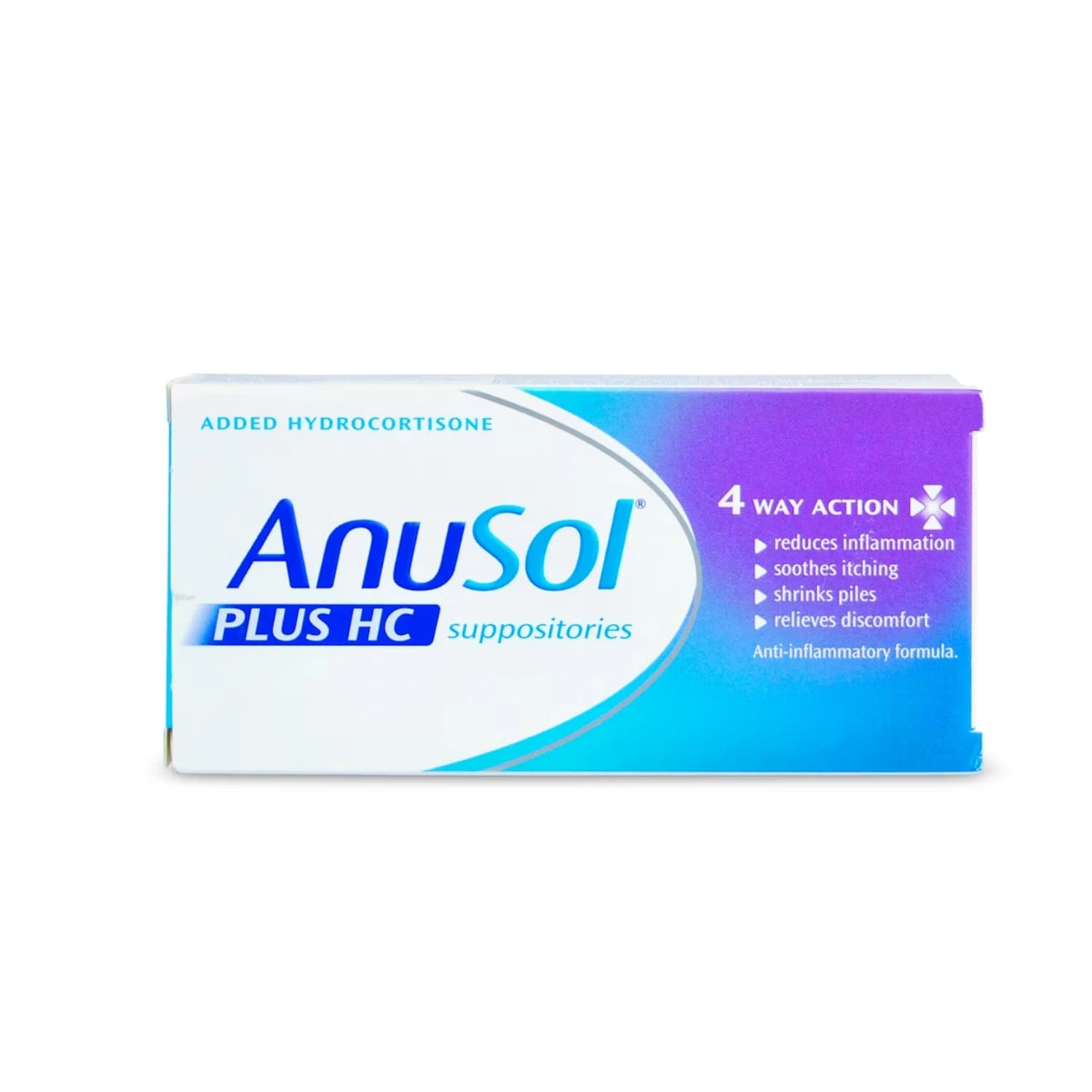 Anusol Plus HC Suppositories 12 Pack