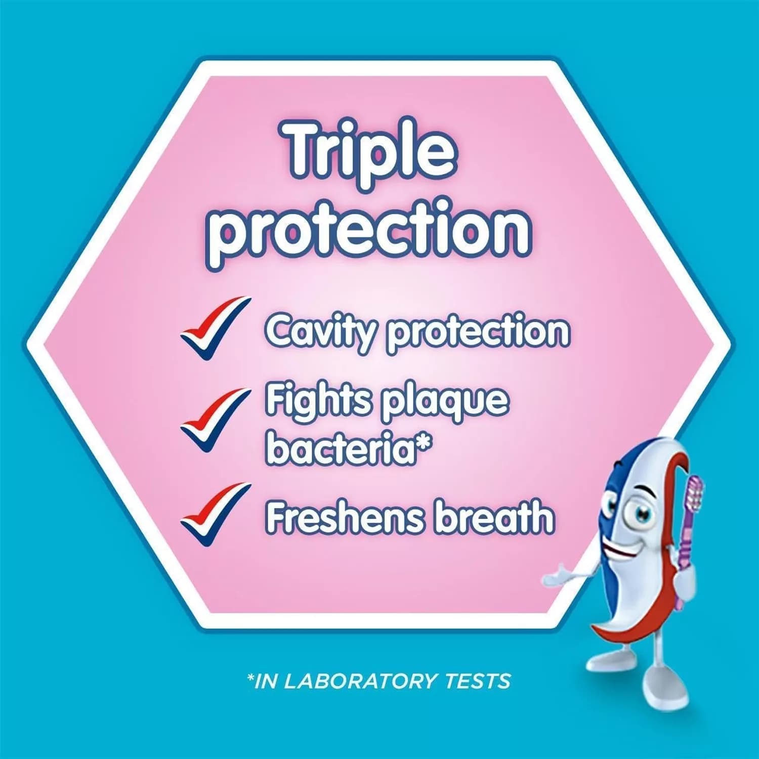 Aquafresh Big Teeth Fruity Mouthwash 300ml