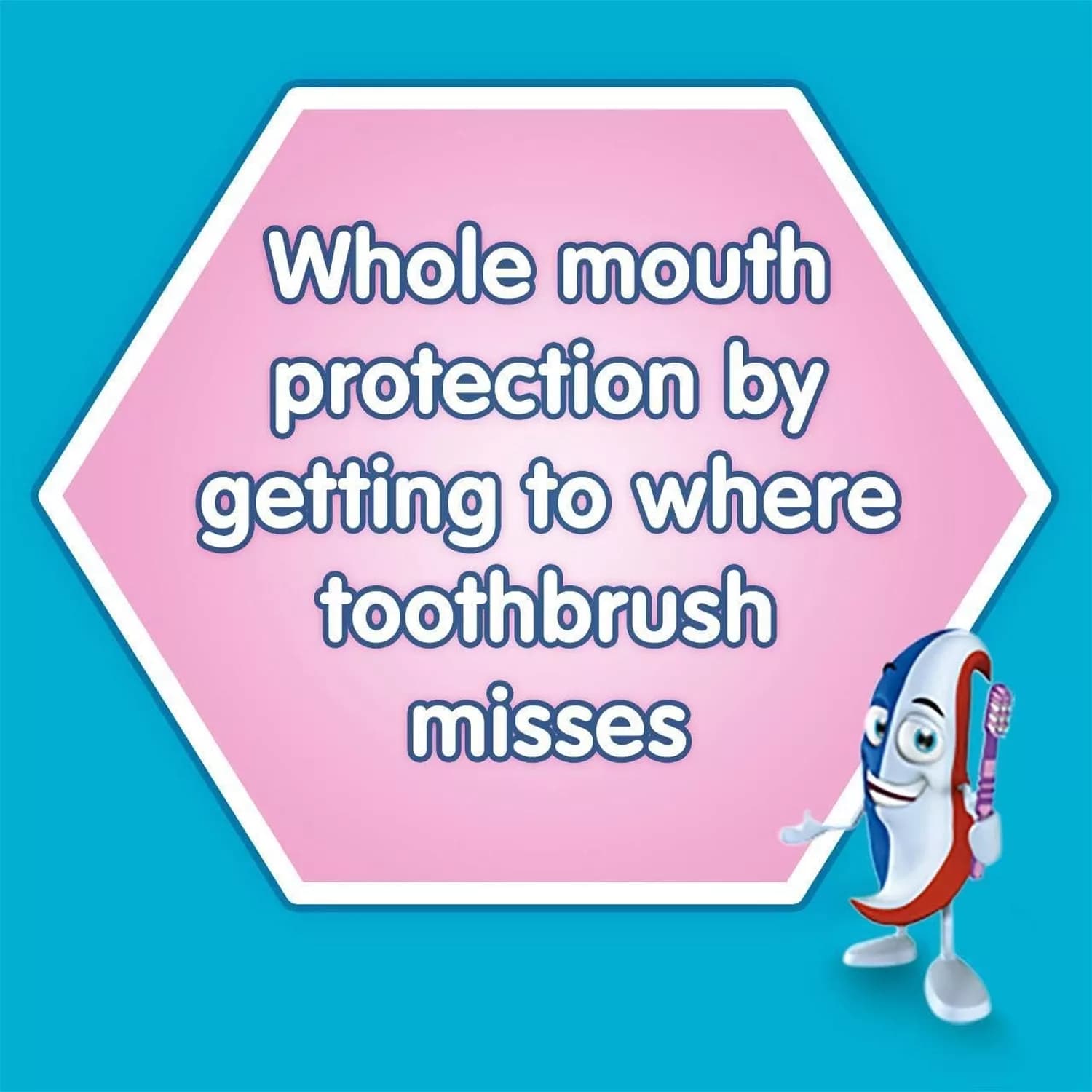 Aquafresh Big Teeth Fruity Mouthwash 300ml