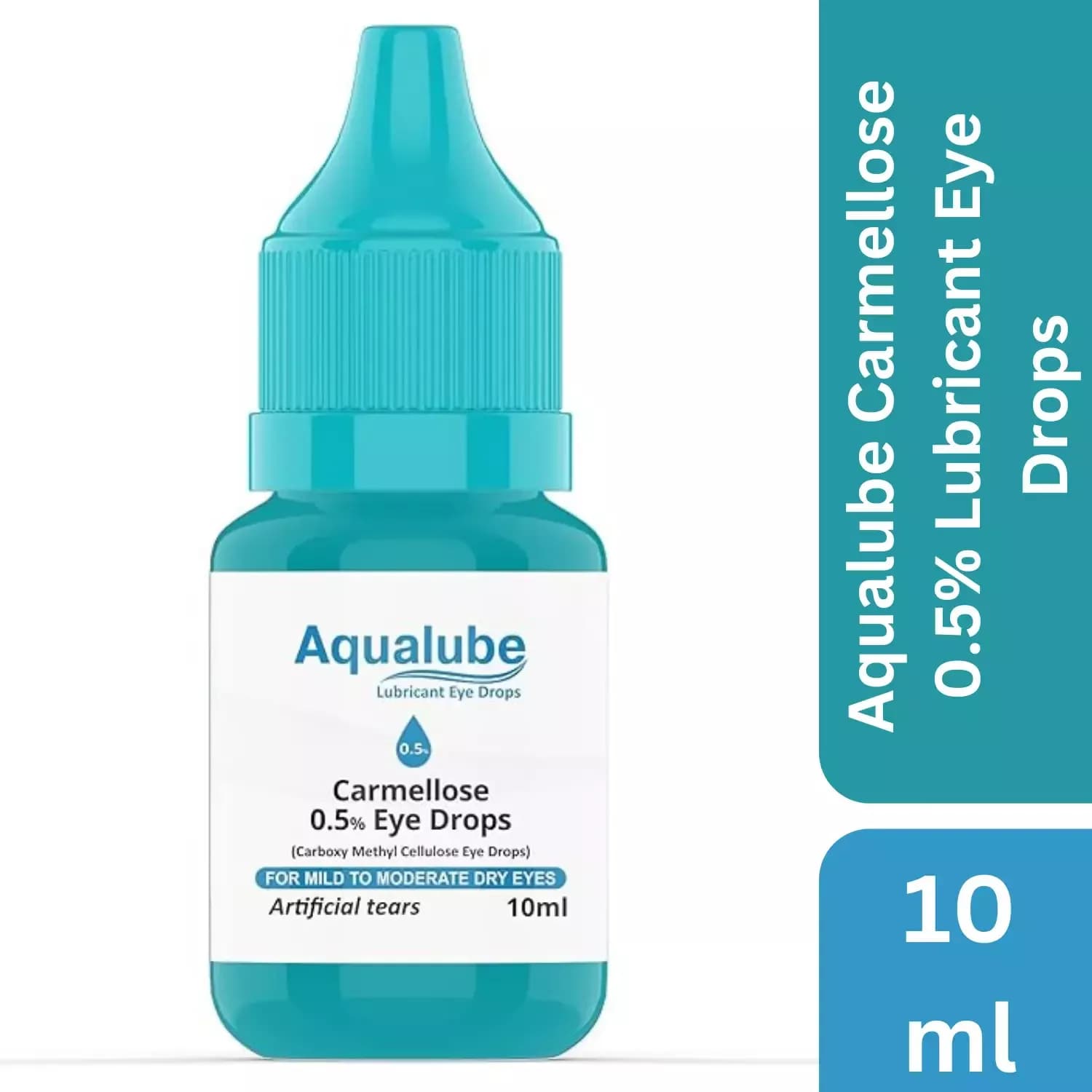 Aqualube Carmellose 0.5% Lubricant Eye Drops 10ml