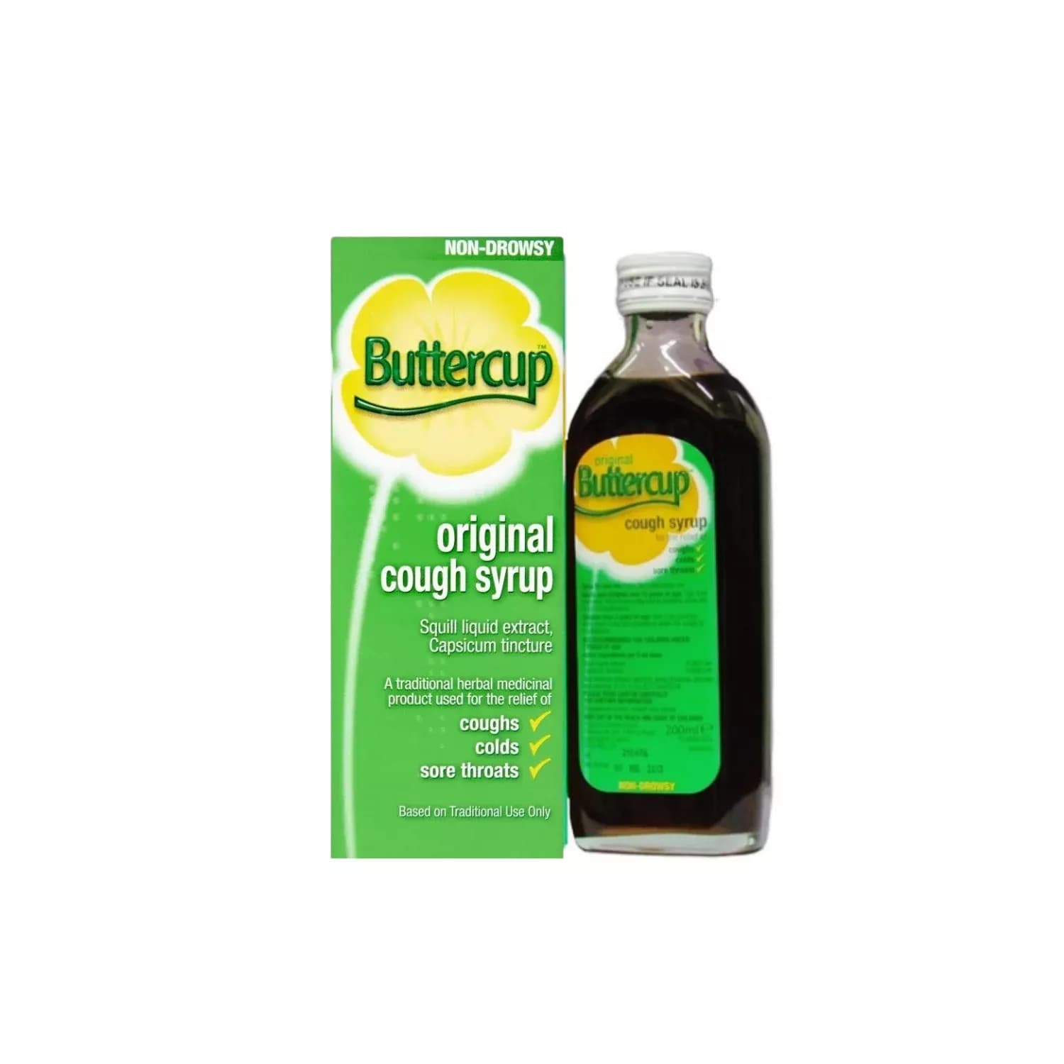 Buttercup Cough Mixture Syrup Original 150ml