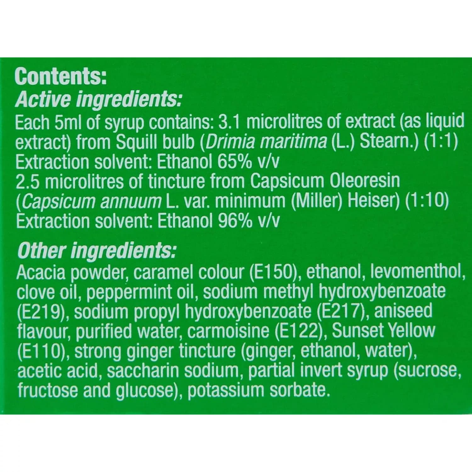 Buttercup Cough Mixture Syrup Original 150ml