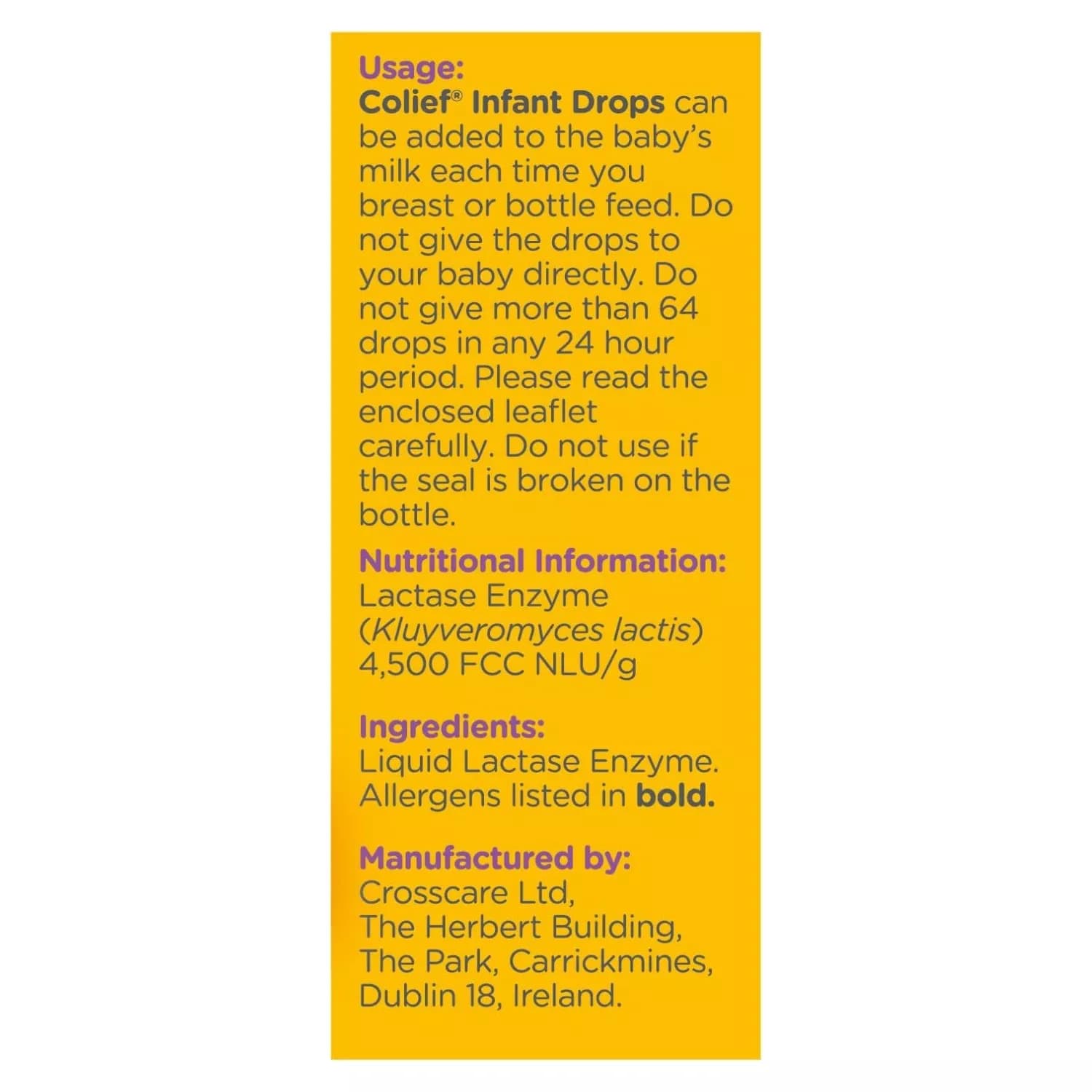 Colief Infant Drops 15ml