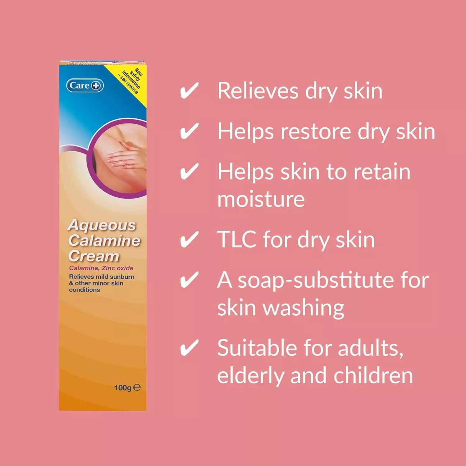 Care Aqueous Calamine Cream - 100g