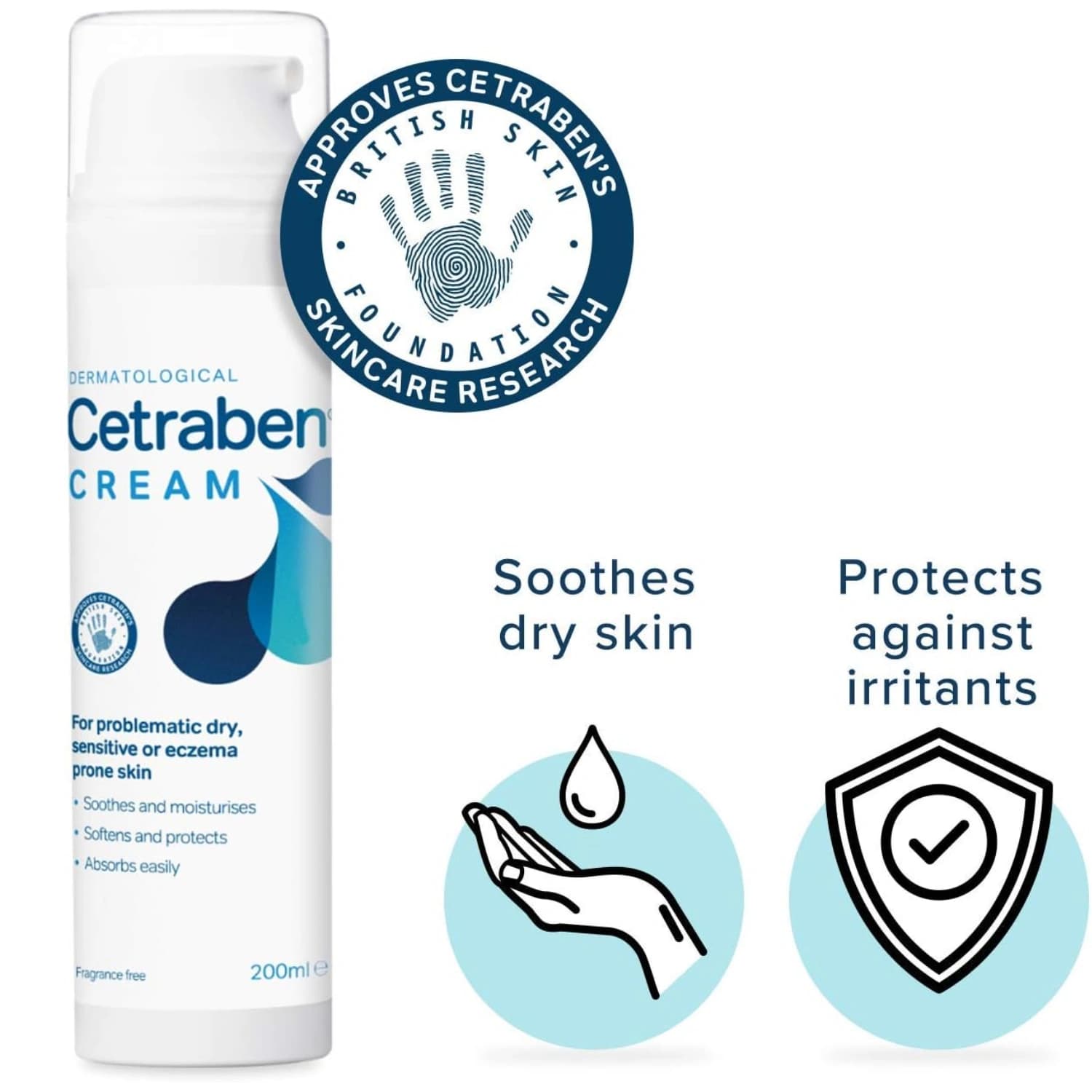 Cetraben Body Moisturiser Cream 200ml
