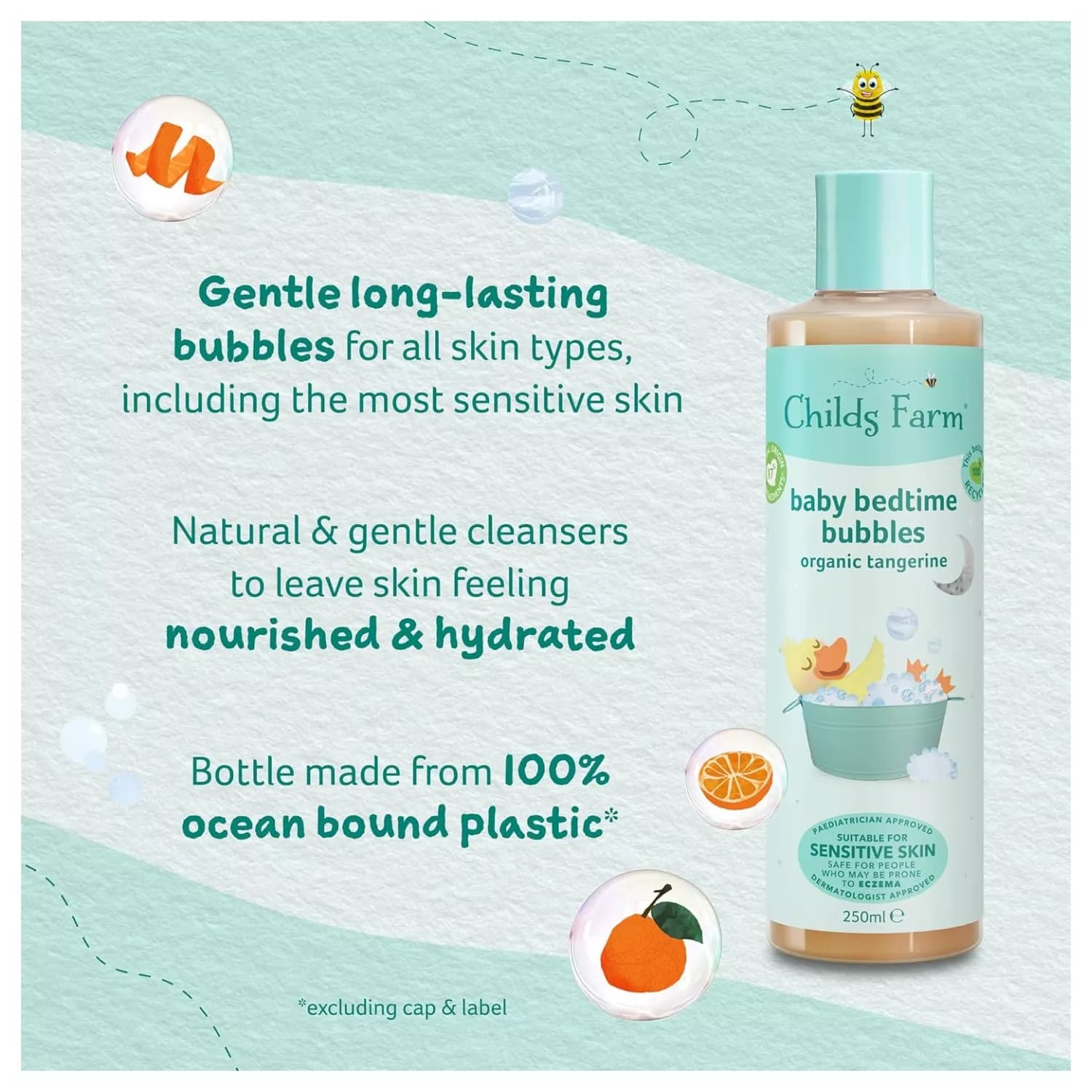 Child Farm Baby Bedtime Bubbles 250ml