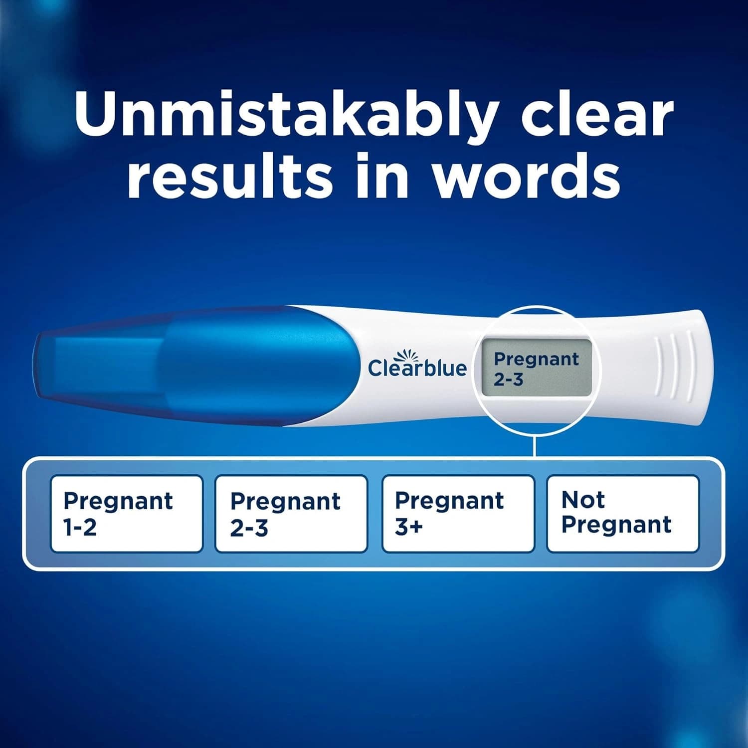 Clearblue Double Check + Date Pregnancy 2 Tests
