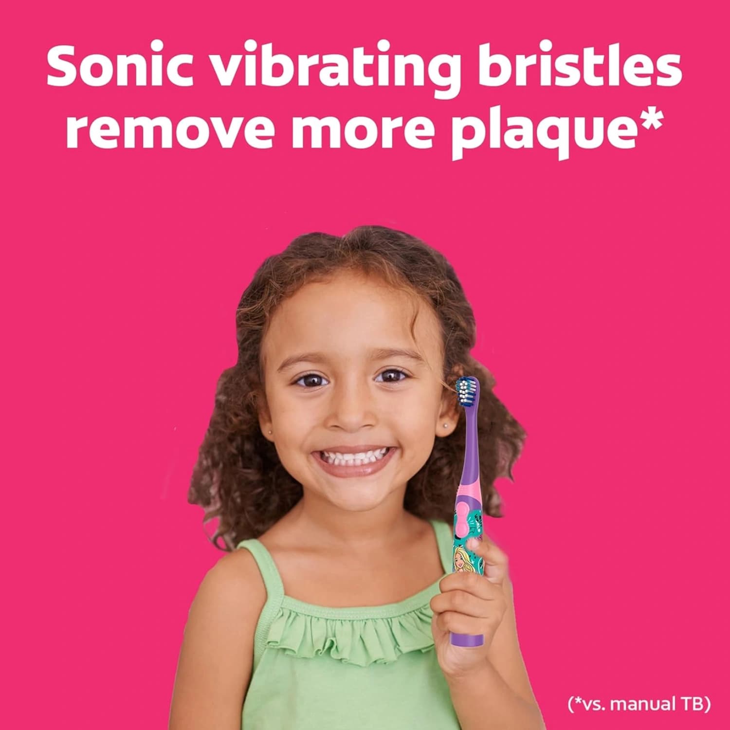 Colgate Barbie Kids Battery Powered Toothbrush