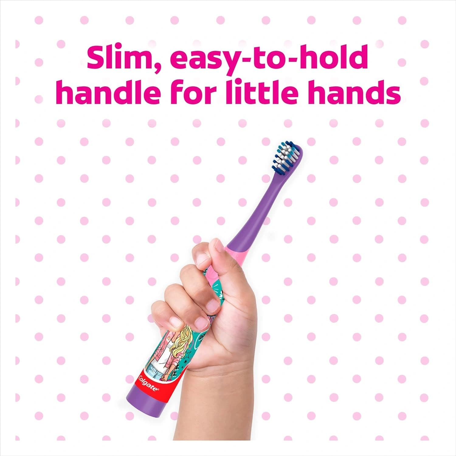 Colgate Barbie Kids Battery Powered Toothbrush