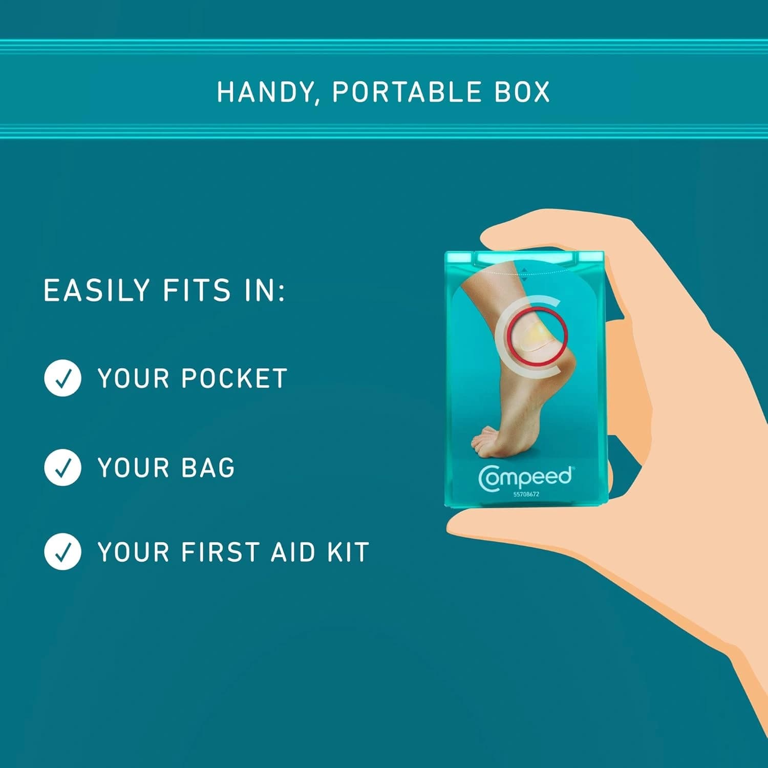 Compeed Medium Size Blister Plasters - 5 Plasters