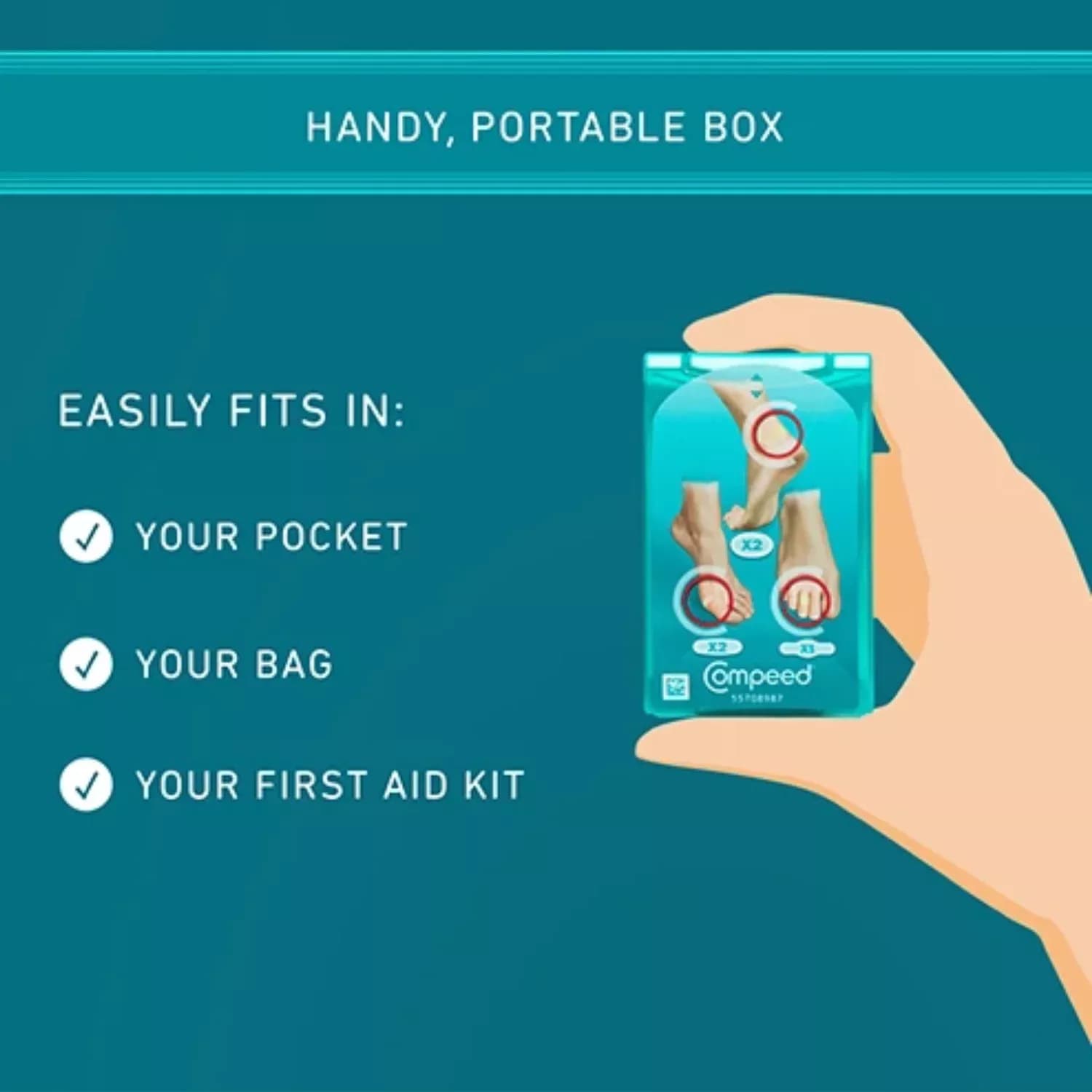Compeed Blister Plaster for Toes 8 Plasters
