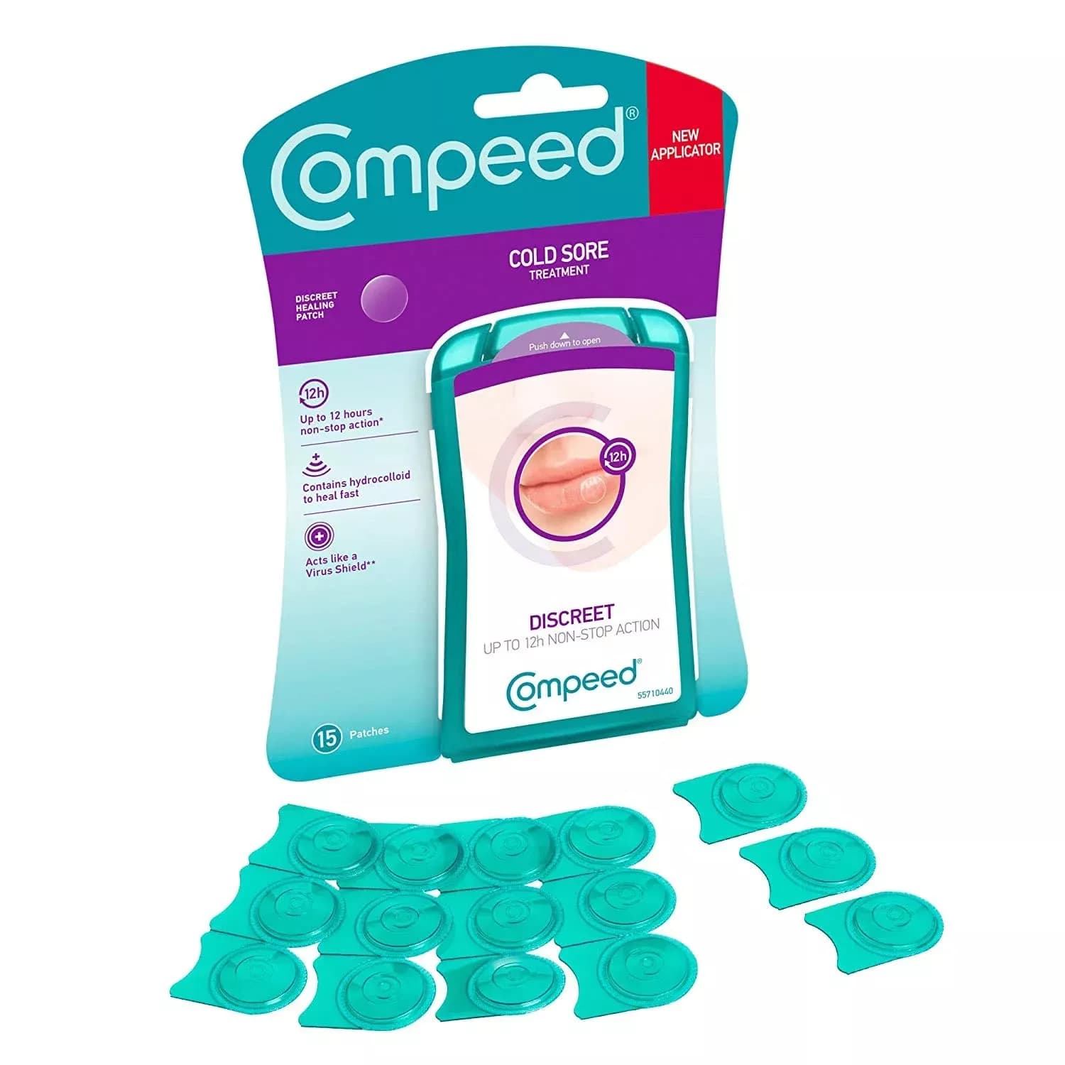 Compeed Cold Sore Treatment 15 Patches