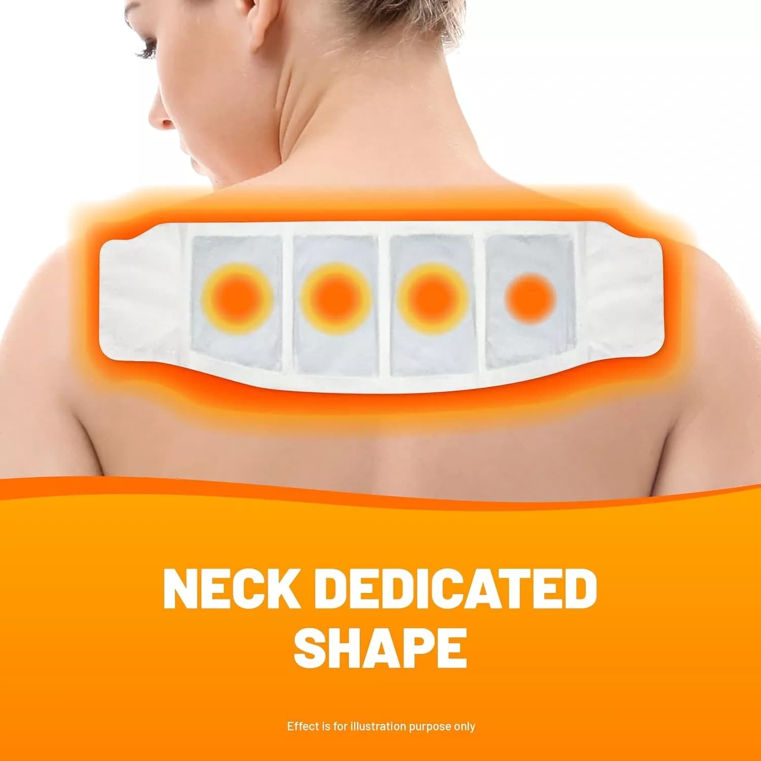 Cura-Heat Neck and Shoulder Pain Direct-to-Skin 3 patches