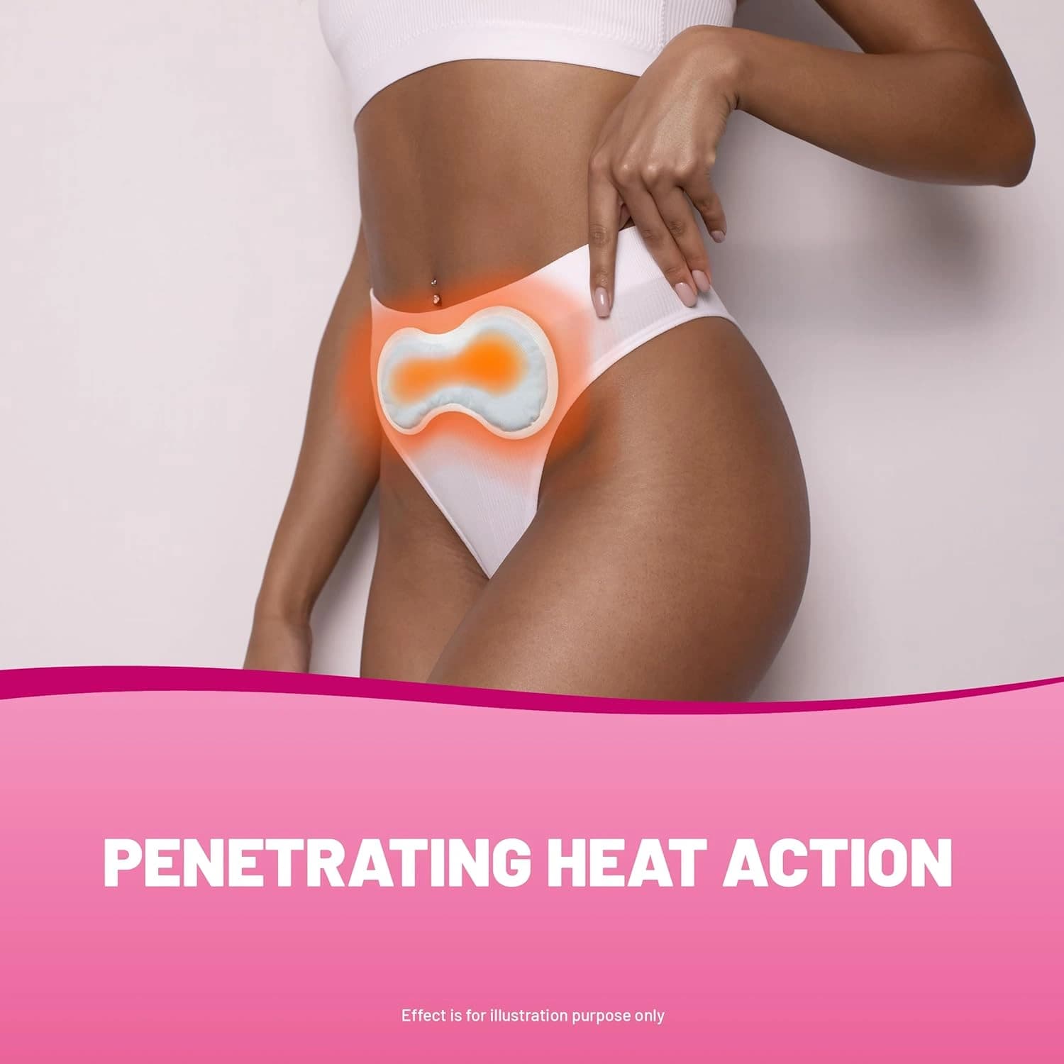 Cura-Heat Period Pain Relief 3 Patches - Pack of 6