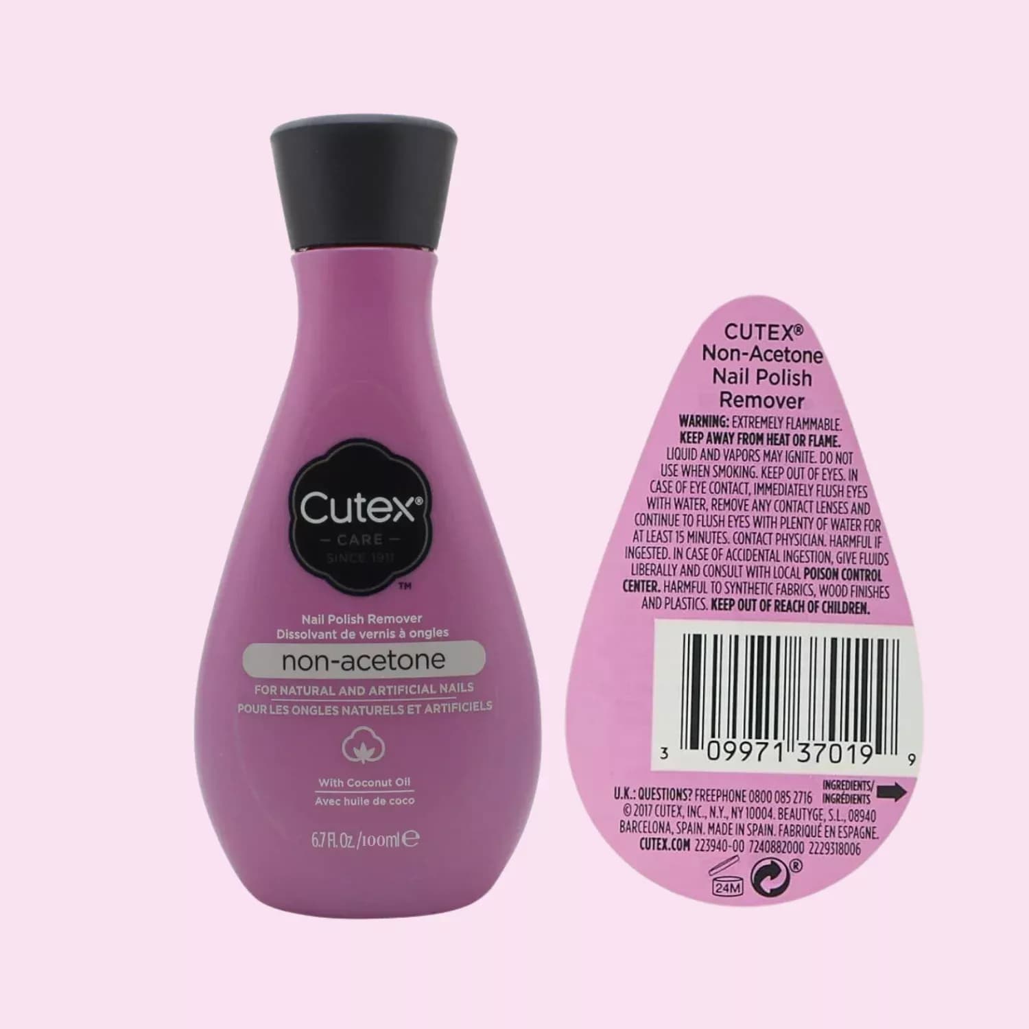 Cutex Care Non-Acetone Nail Polish Remover 100ml