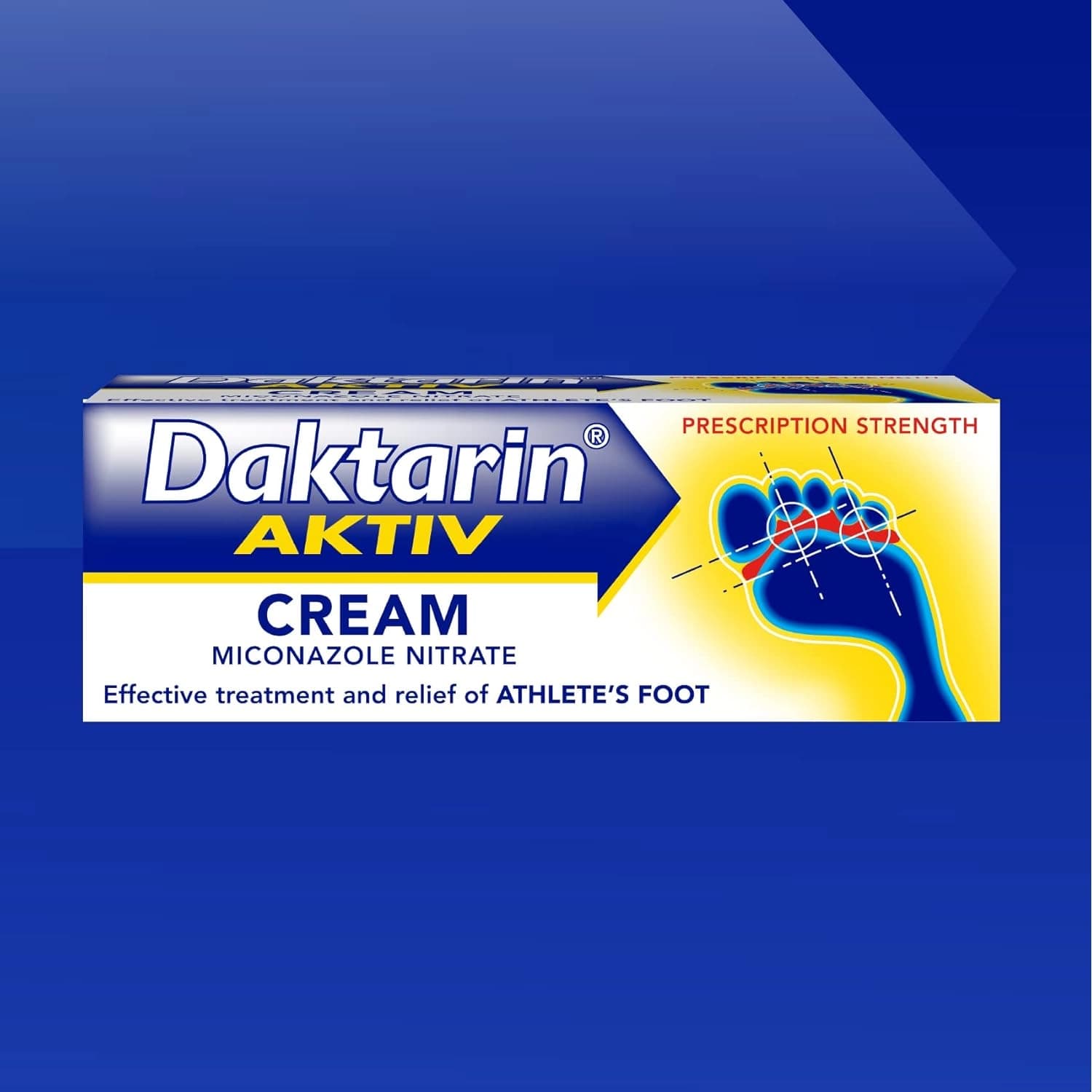 Daktarin Aktv Cream For Athletes Foot 15g