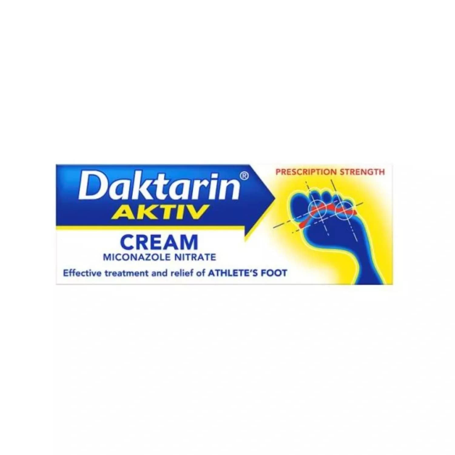 Daktarin Aktv Cream For Athletes Foot 15g