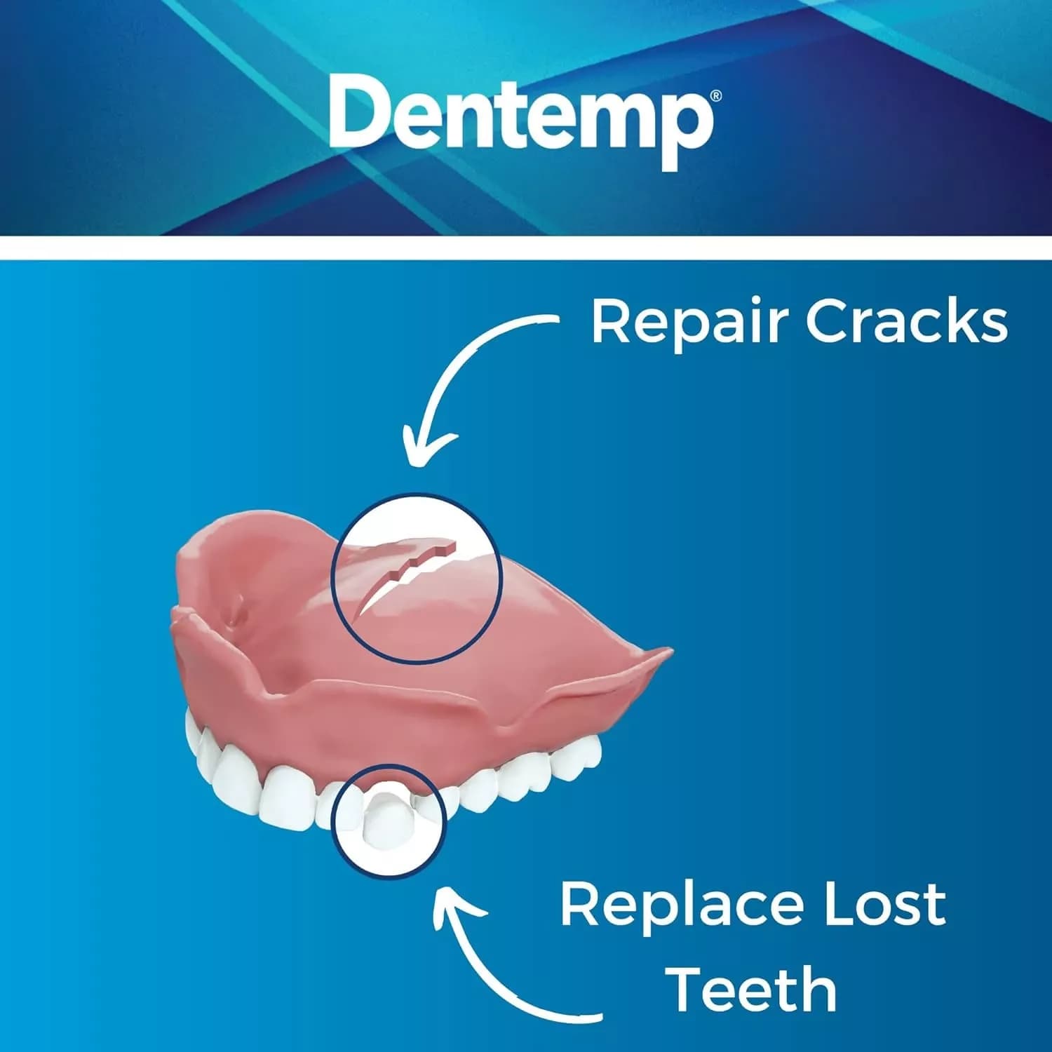 Dentemp Repair It Denture Repair Kit 3s