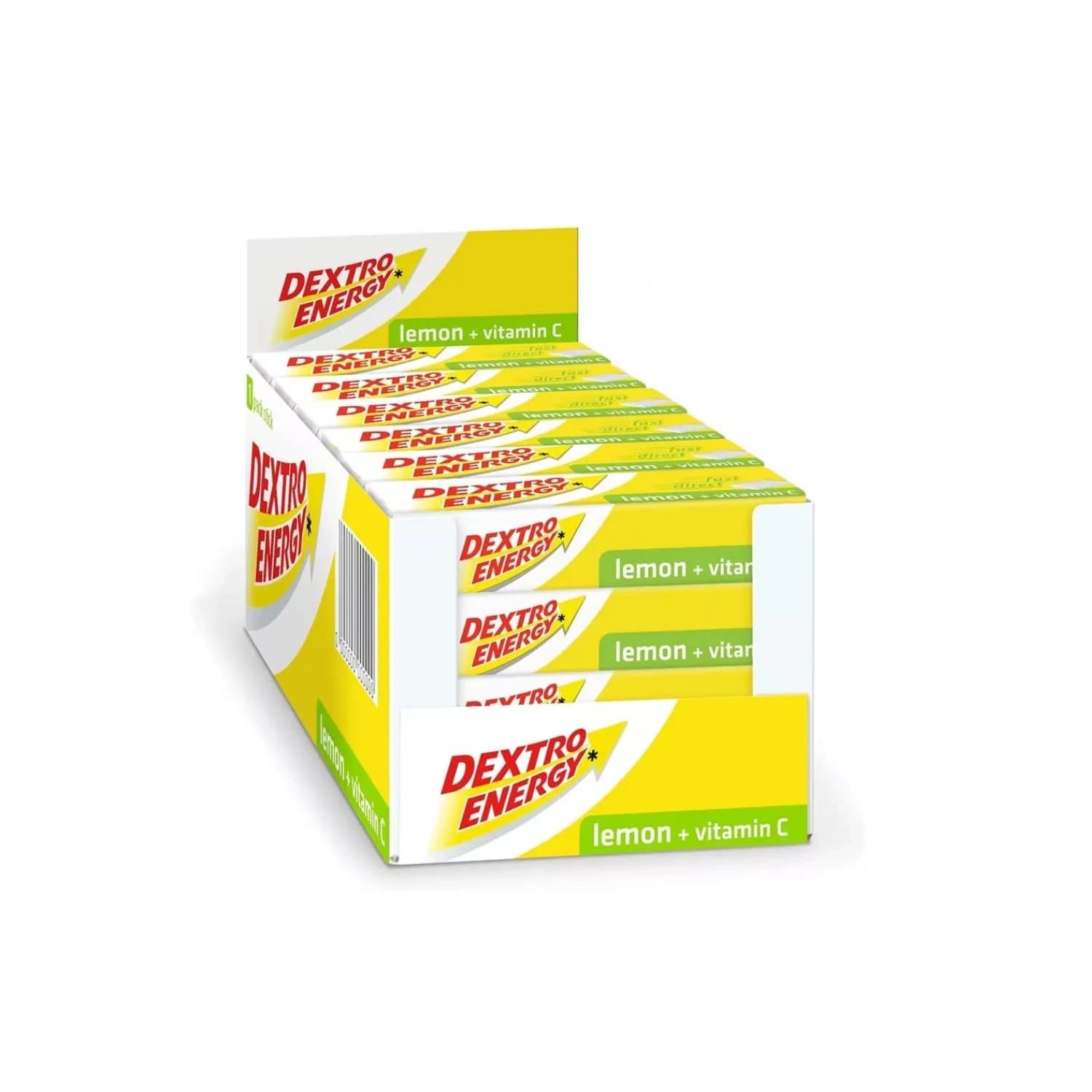Dextro Energy Lemon Plus Vitamin C 14 Tablets, 47g Pack of 24