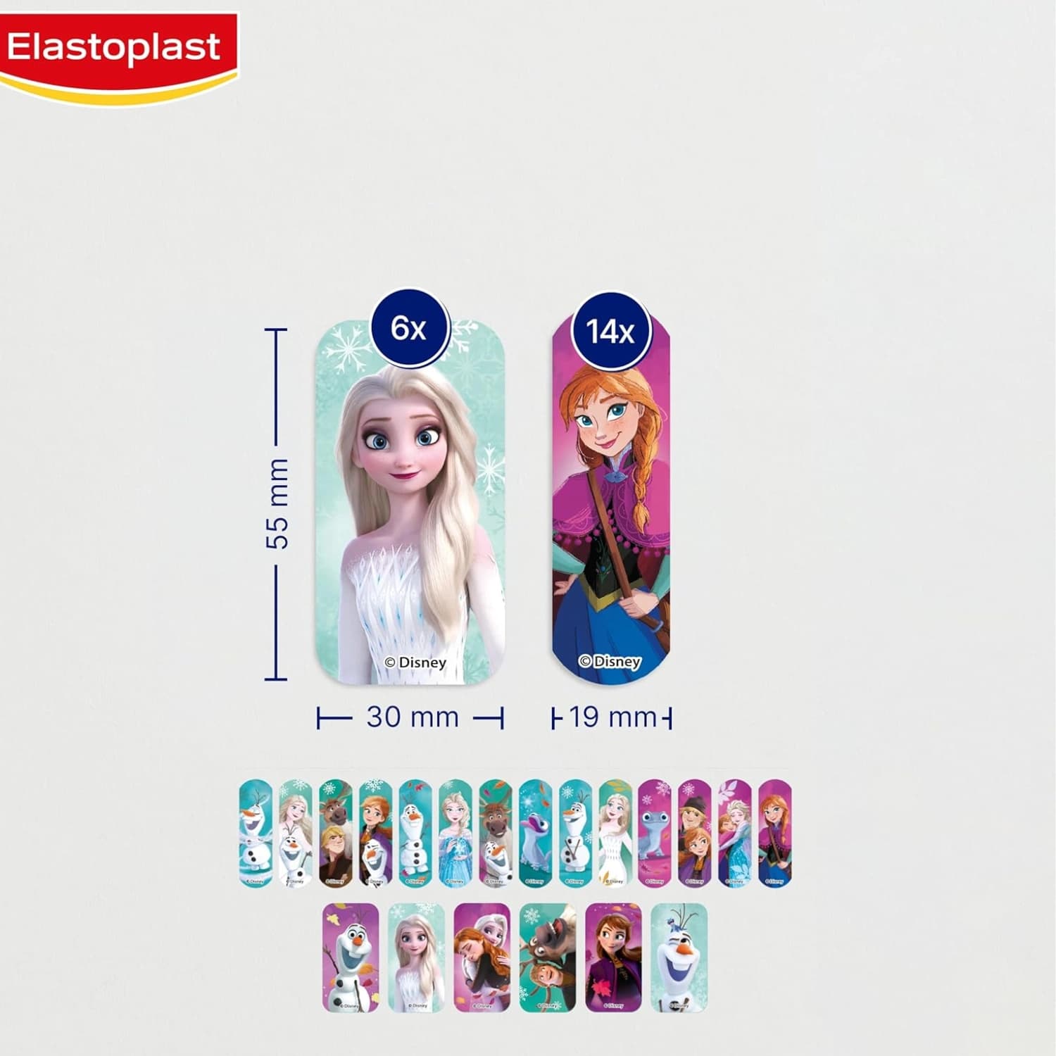 Elastoplast Disney Frozen 20 Plasters