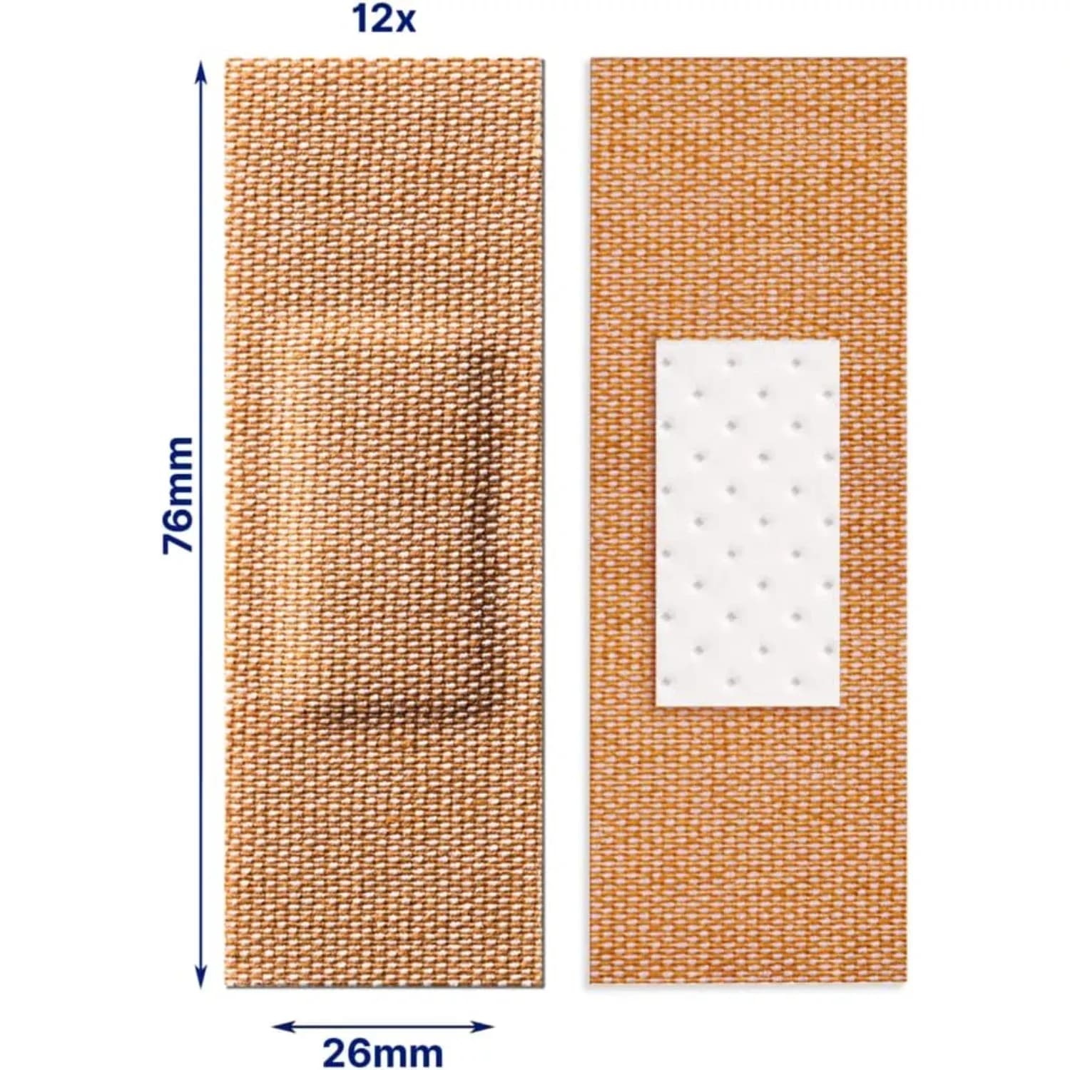 Elastoplast Extra Tough Waterproof 12 Stripes