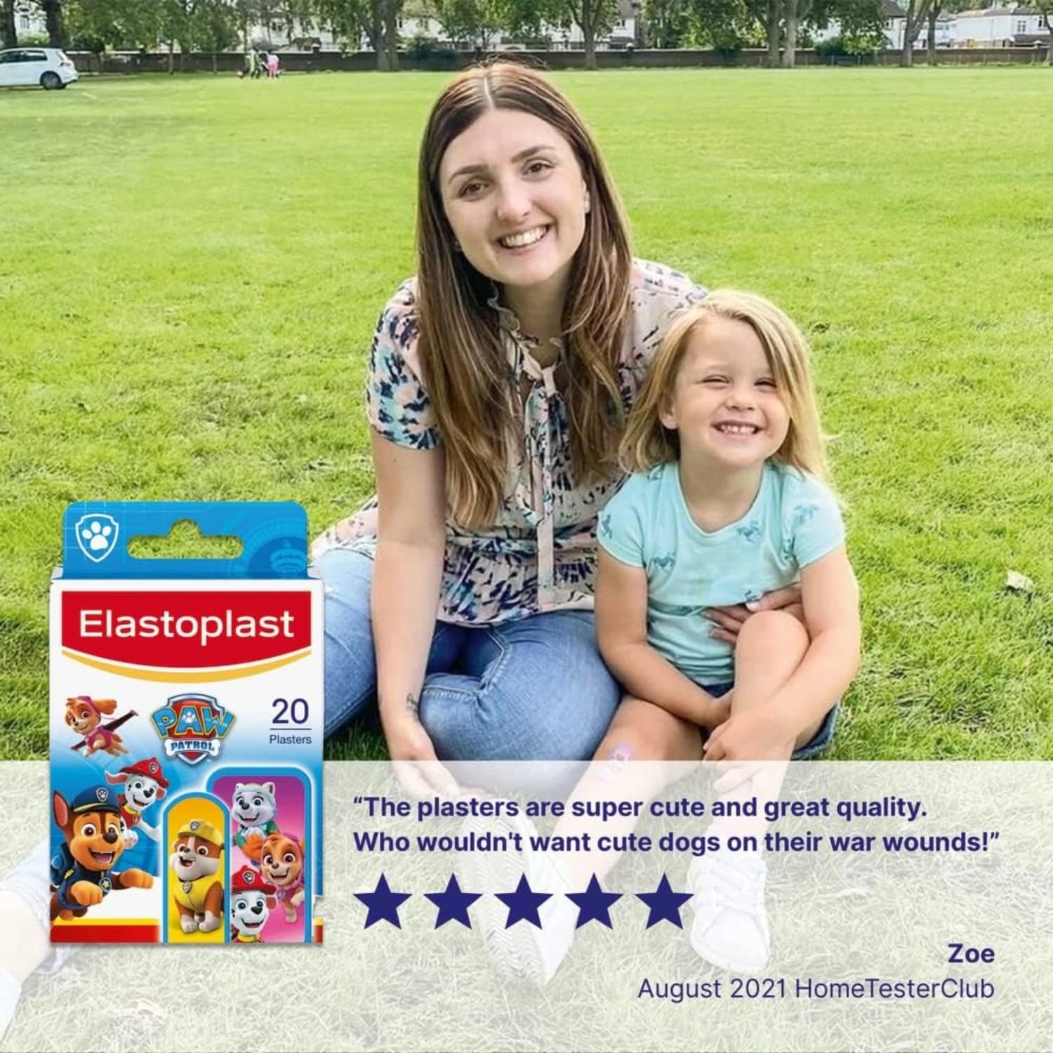 Elastoplast Kids Paw Patrol Plasters, Assorted 20 Pack