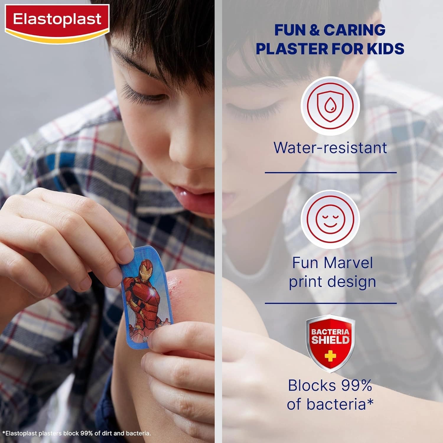 Elastoplast Marvel Avengers Painless Kids 20 Plasters