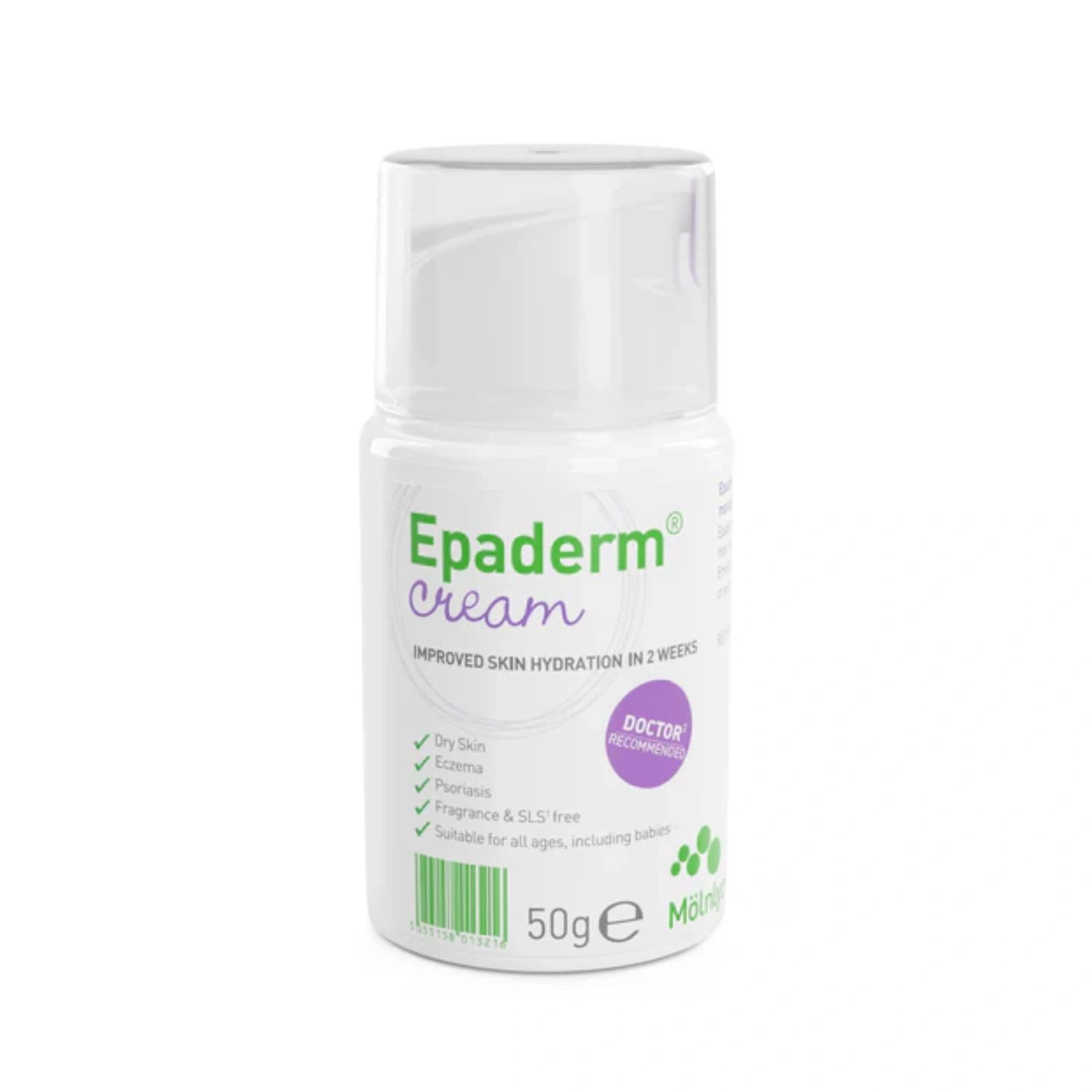 Epaderm Cream for improve skin Hydration 50g